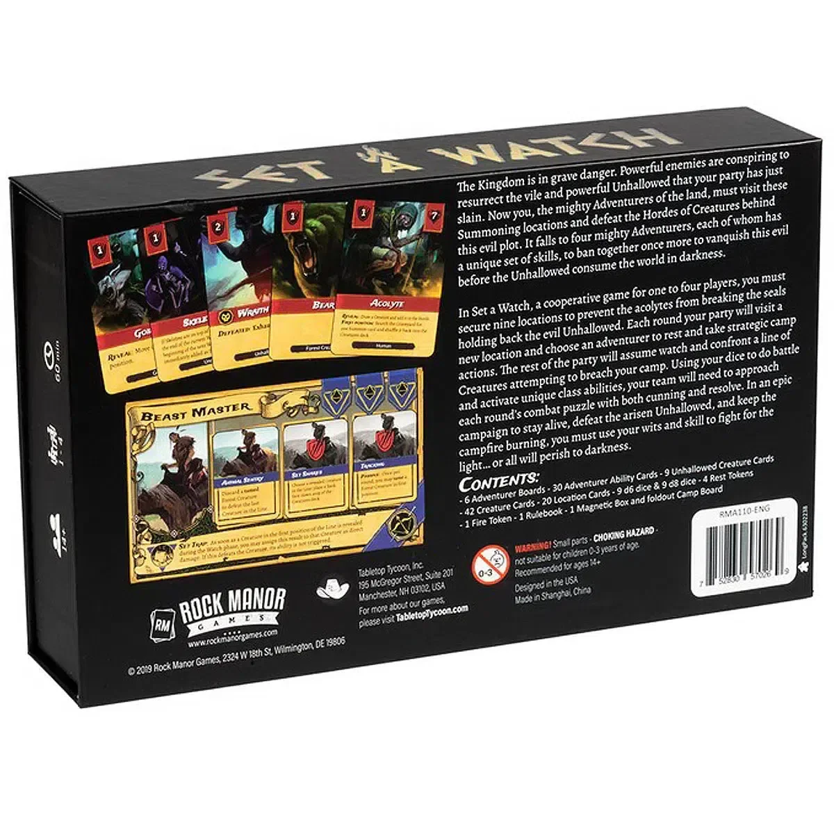 Set a Watch - Cooperative Fantasy Card Game for Family, and Adults (1-4 Players, Ages 14+) - Rock Manor Games - Image 3