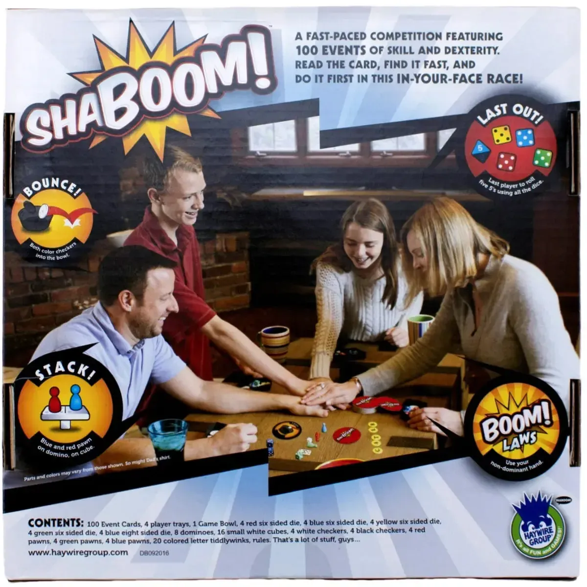 Shaboom! - Dexterity Action/Adventure Board Game for Family, Adults, and Children (2+ Players, Ages 8+) - University Games [Haywire Games] - Image 3