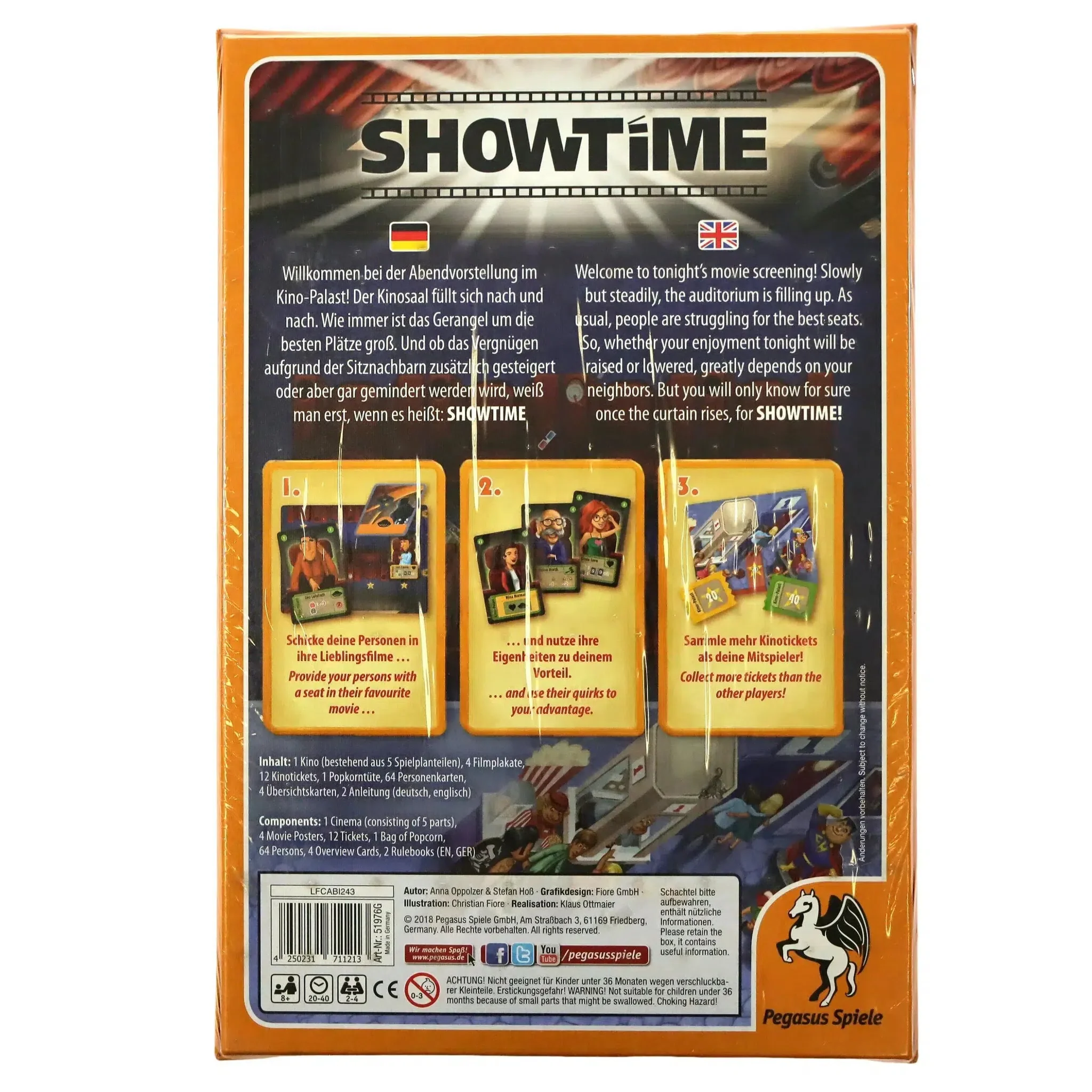 Showtime - Card Game - Pegasus Spiele - Image 4