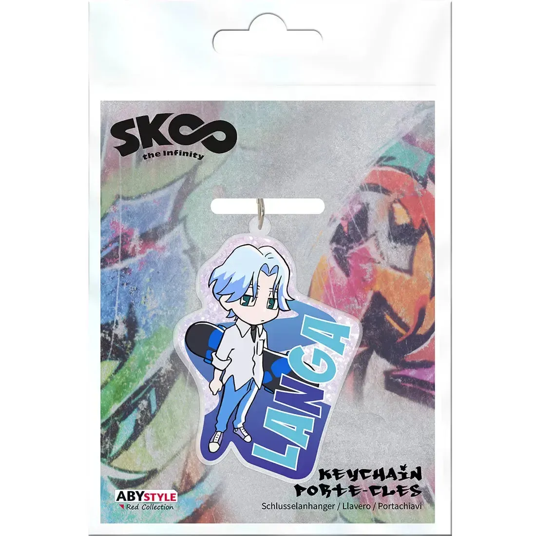 Sk8 The Infinity - Chibi Langa Keychain (2", Acrylic) - ABYstyle