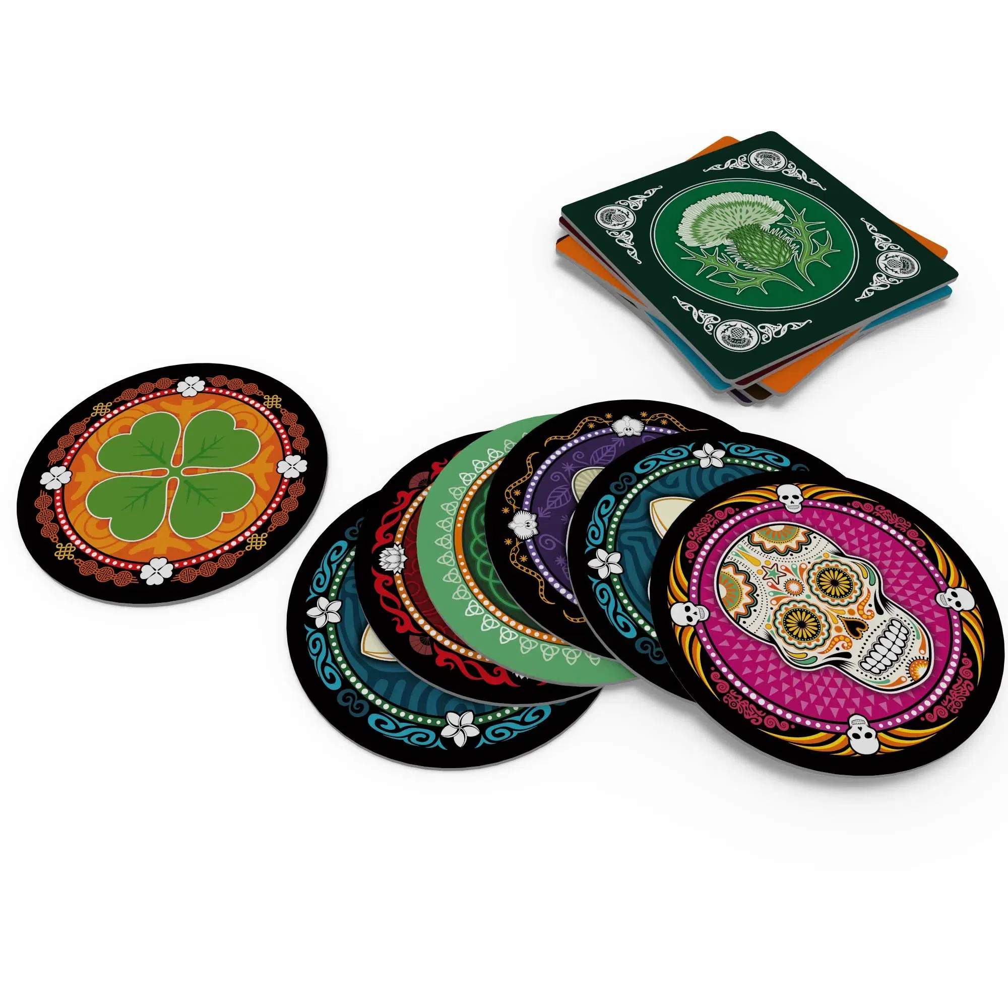 Skull - Bluffing Abstract Board Game for Family & Adults (3-6 Players, Ages 10+) - Space Cowboys - Image 3