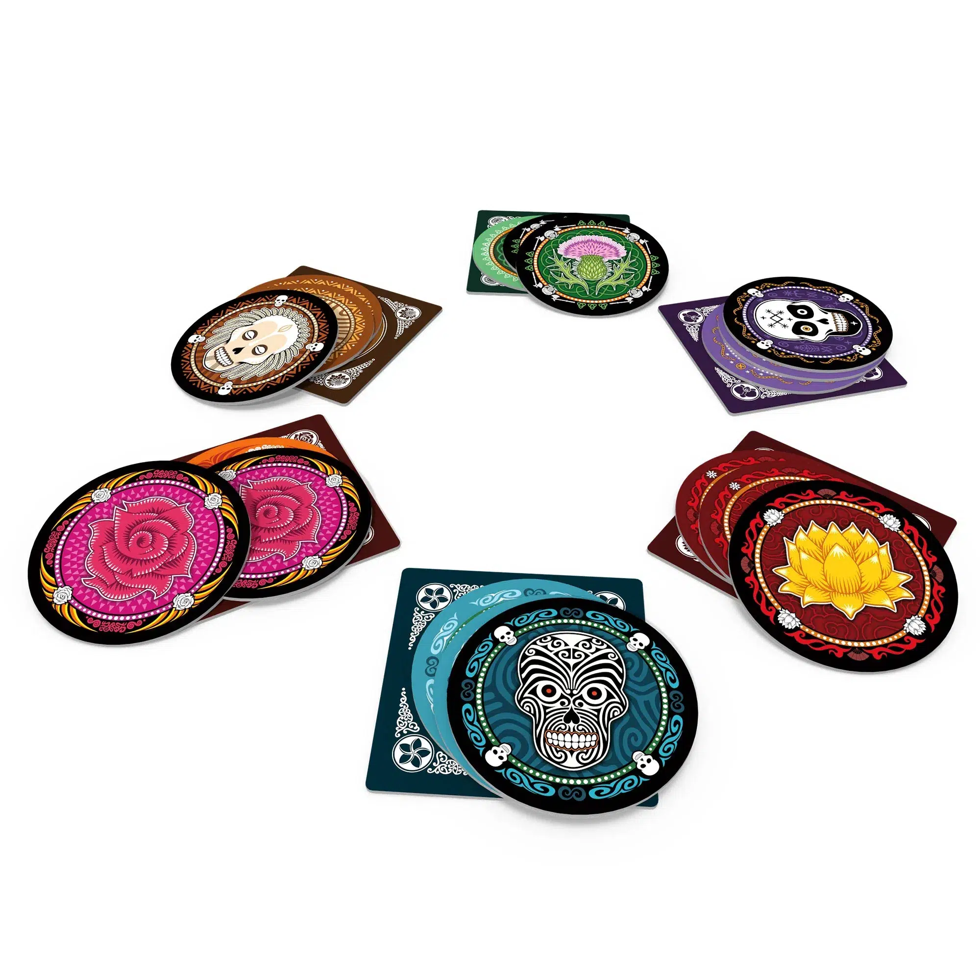 Skull - Bluffing Abstract Board Game for Family & Adults (3-6 Players, Ages 10+) - Space Cowboys - Image 4