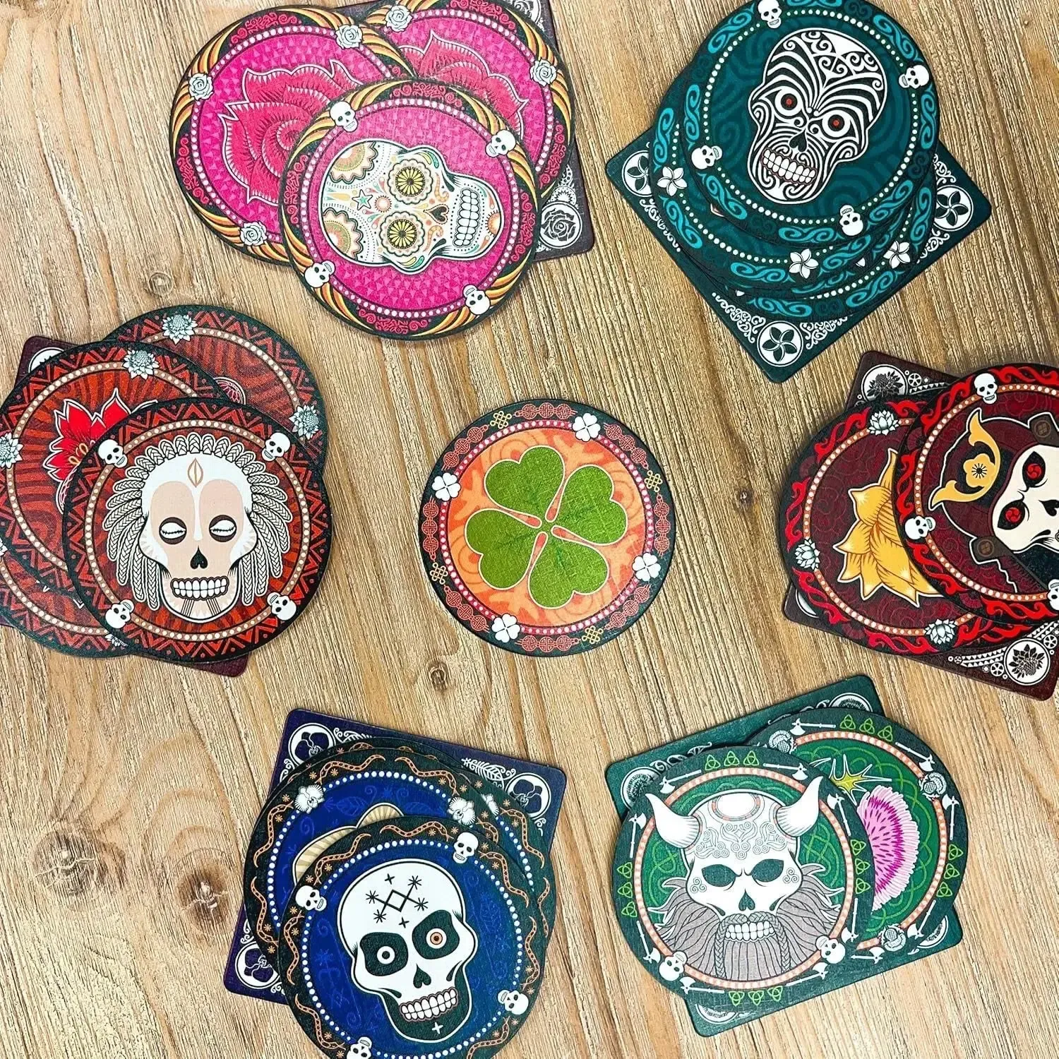 Skull - Bluffing Abstract Board Game for Family & Adults (3-6 Players, Ages 10+) - Space Cowboys - Image 5