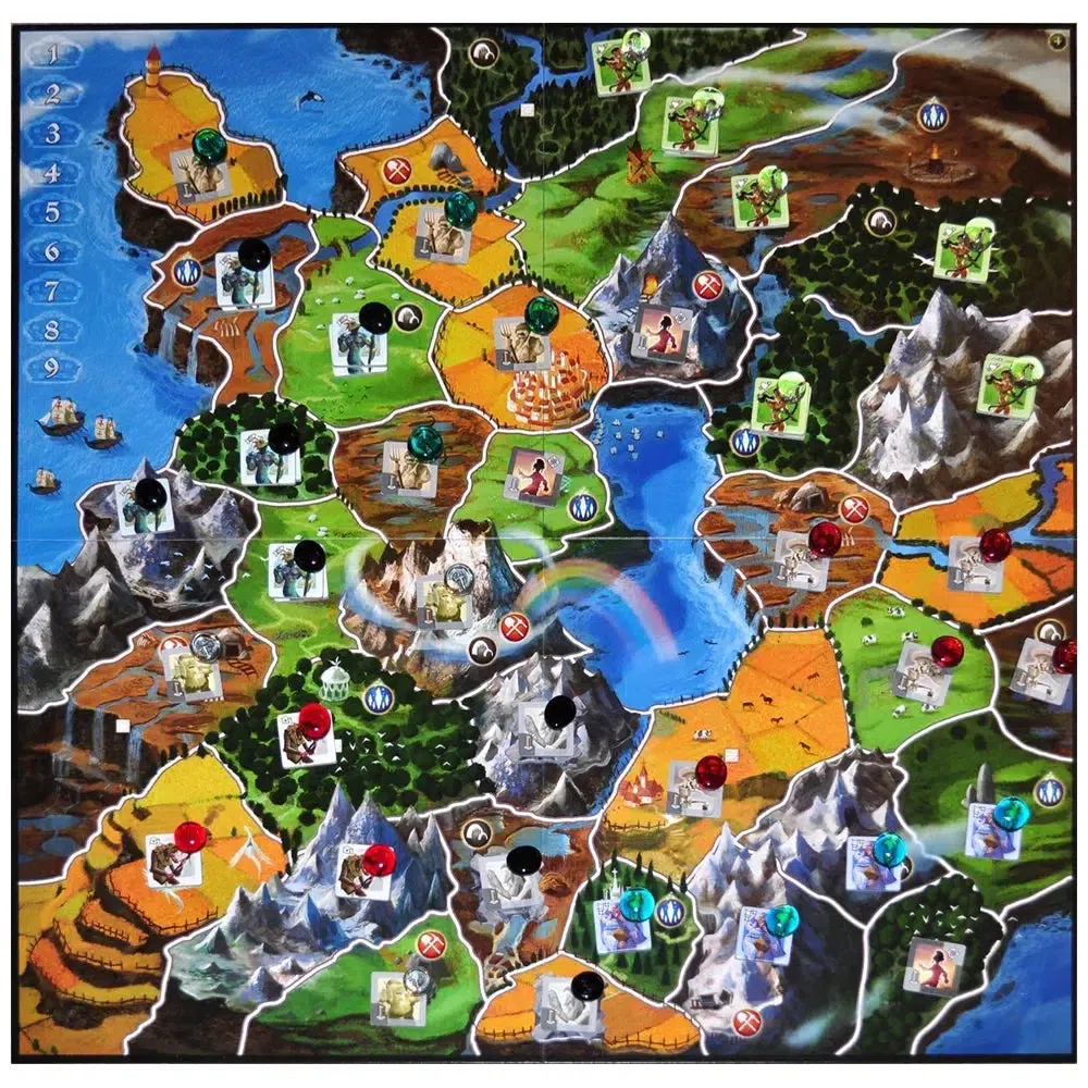 Small World - Area Control Civilization Board Game for Family, and Adults (2-5 Players, Ages 8+) - Days of Wonder - Image 4