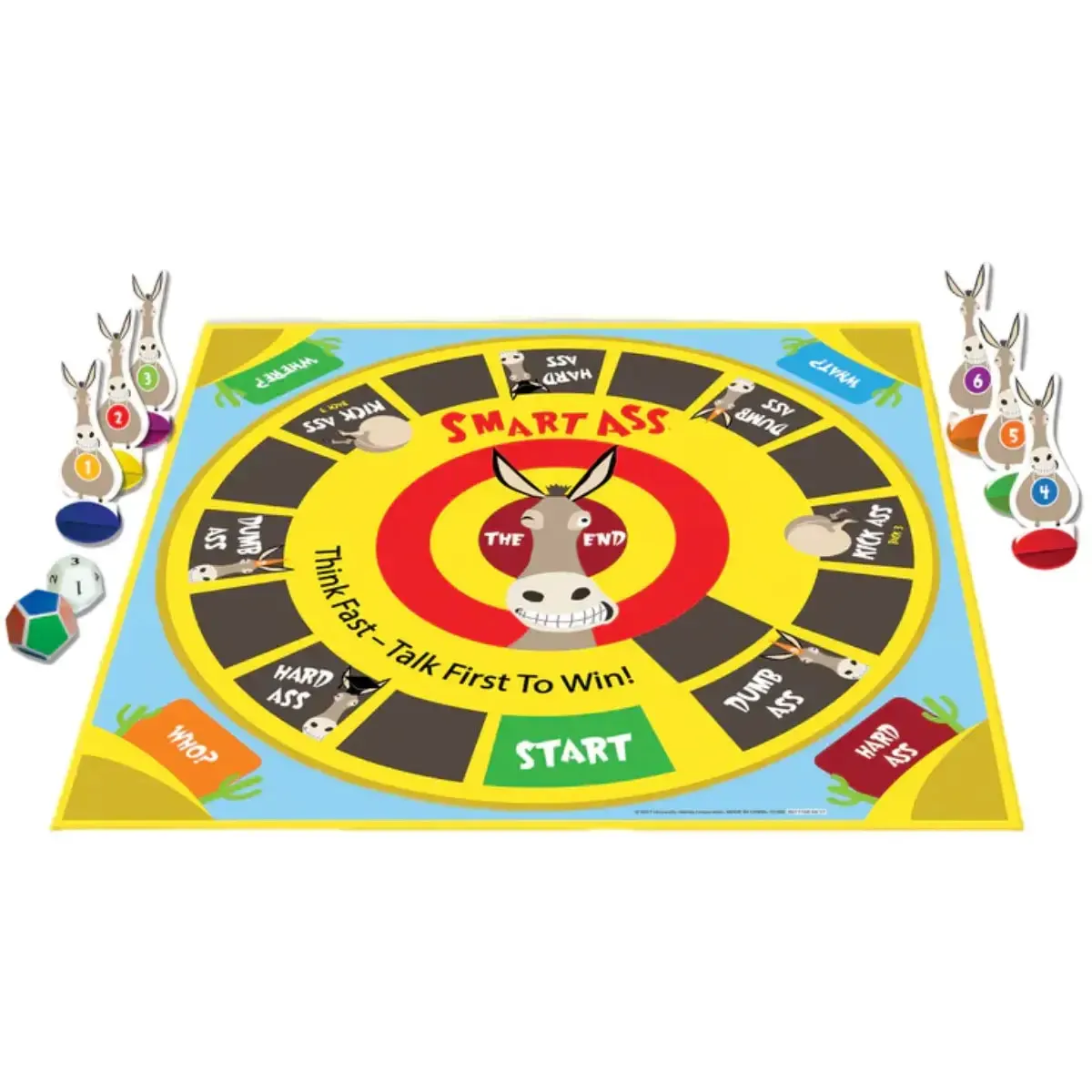 Smart Ass - Trivia General Knowledge Board Game for Family and Adults (2-6 Players, Age 12+) - University Games (2023) - Image 4