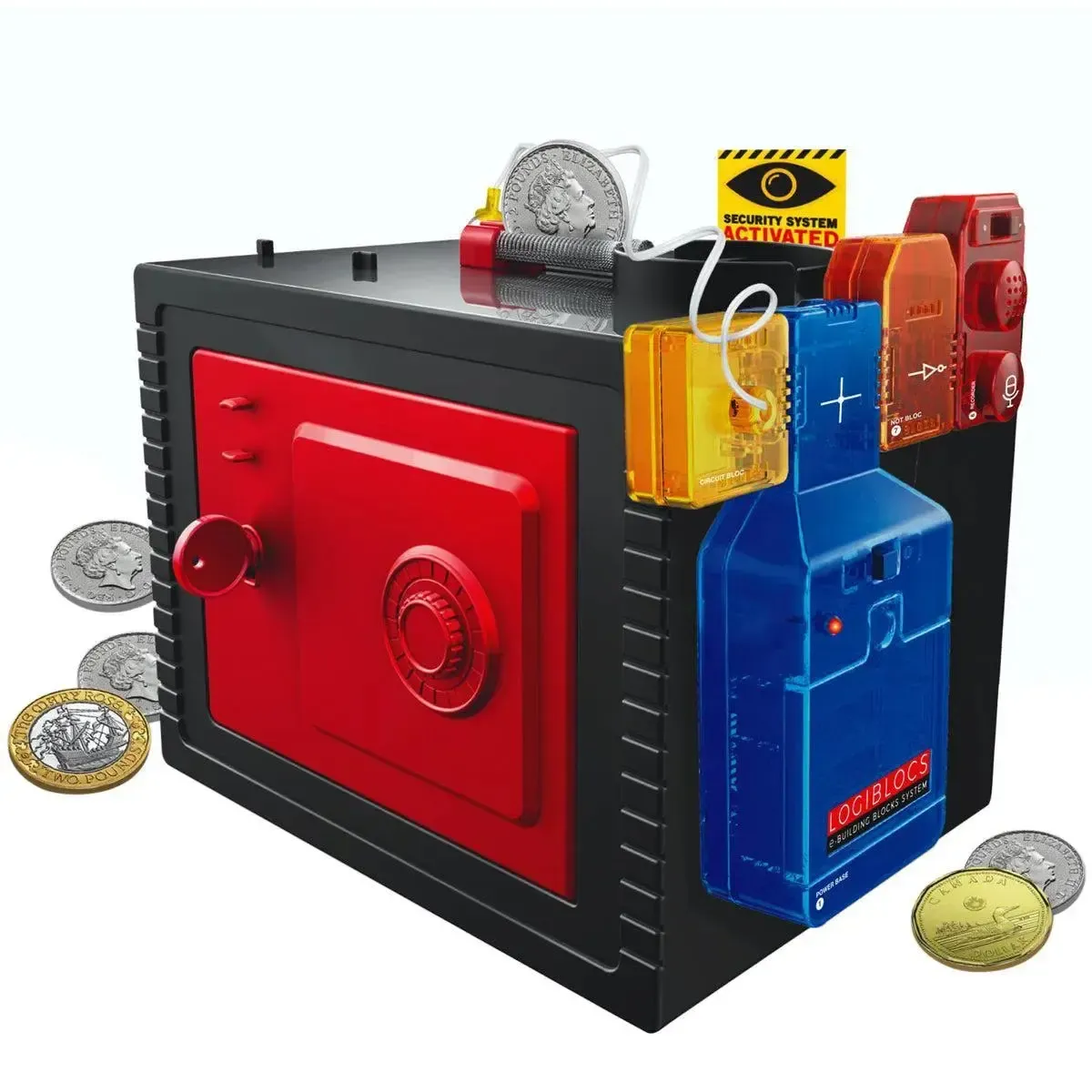 Smart Talking Bank STEAM Toy Building Set - ImagineStation - Logiblocs Series - Image 4
