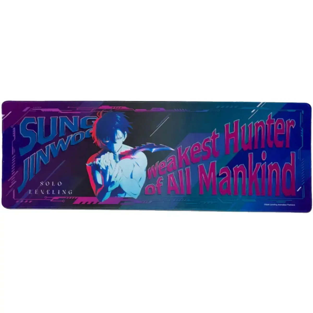 Solo Leveling - Sung Jin-woo "Weakest Hunter of All Mankind" XL Mouse Pad (31.5"11.8") - Great Eastern Entertainment