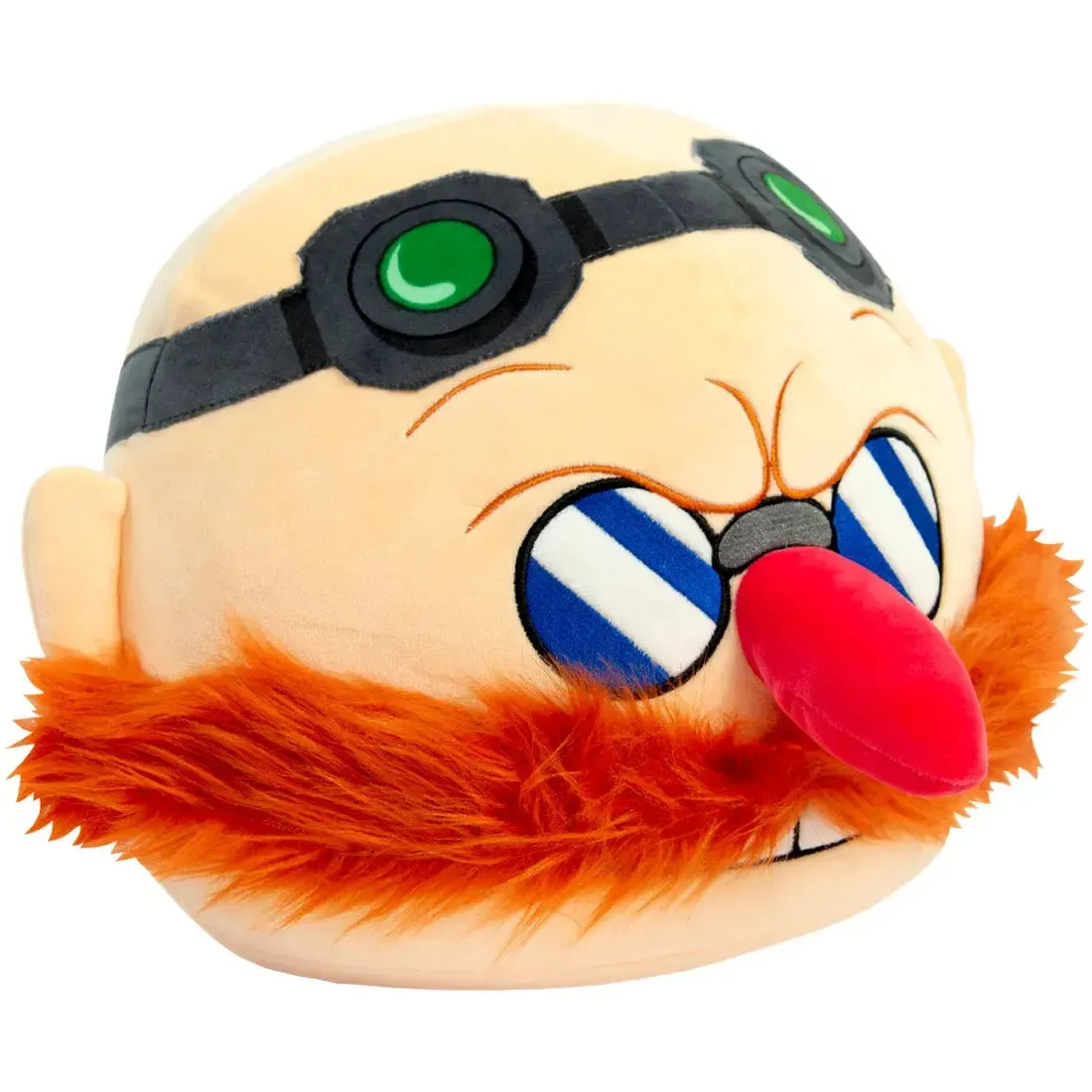 Sonic the Hedgehog - Dr. Eggman Head Plush Pillow (15") - Tomy - Club Mocchi Mocchi Series - Image 6