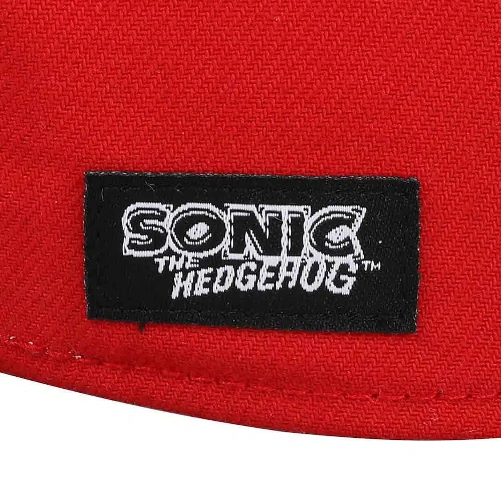 Sonic the Hedgehog - Knuckles Big Face Snapback Hat (Flat Bill) - Bioworld - Image 5