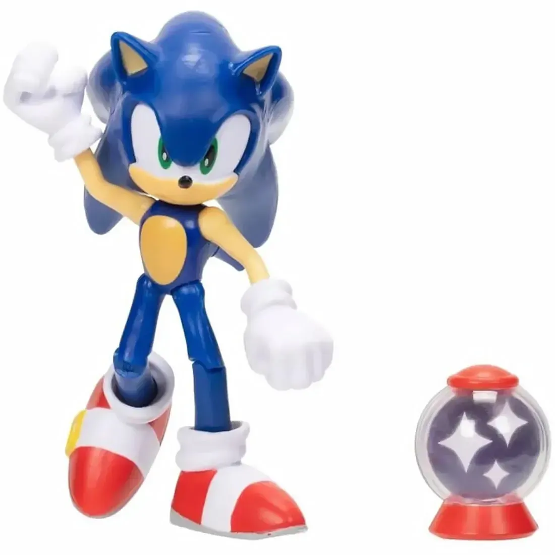 Sonic The Hedgehog - Modern Sonic with Invincible Item Action Figure (4") - Jakks Pacific - Image 5