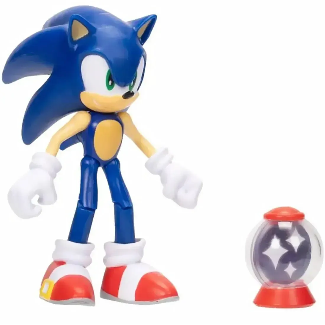 Sonic The Hedgehog - Modern Sonic with Invincible Item Action Figure (4") - Jakks Pacific - Image 6