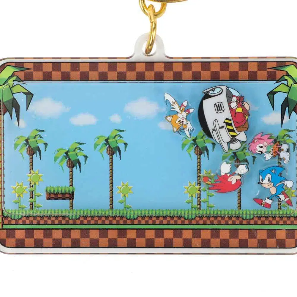 Sonic The Hedgehog - Multiple Characters Shaker Keychain - Bioworld - Image 4