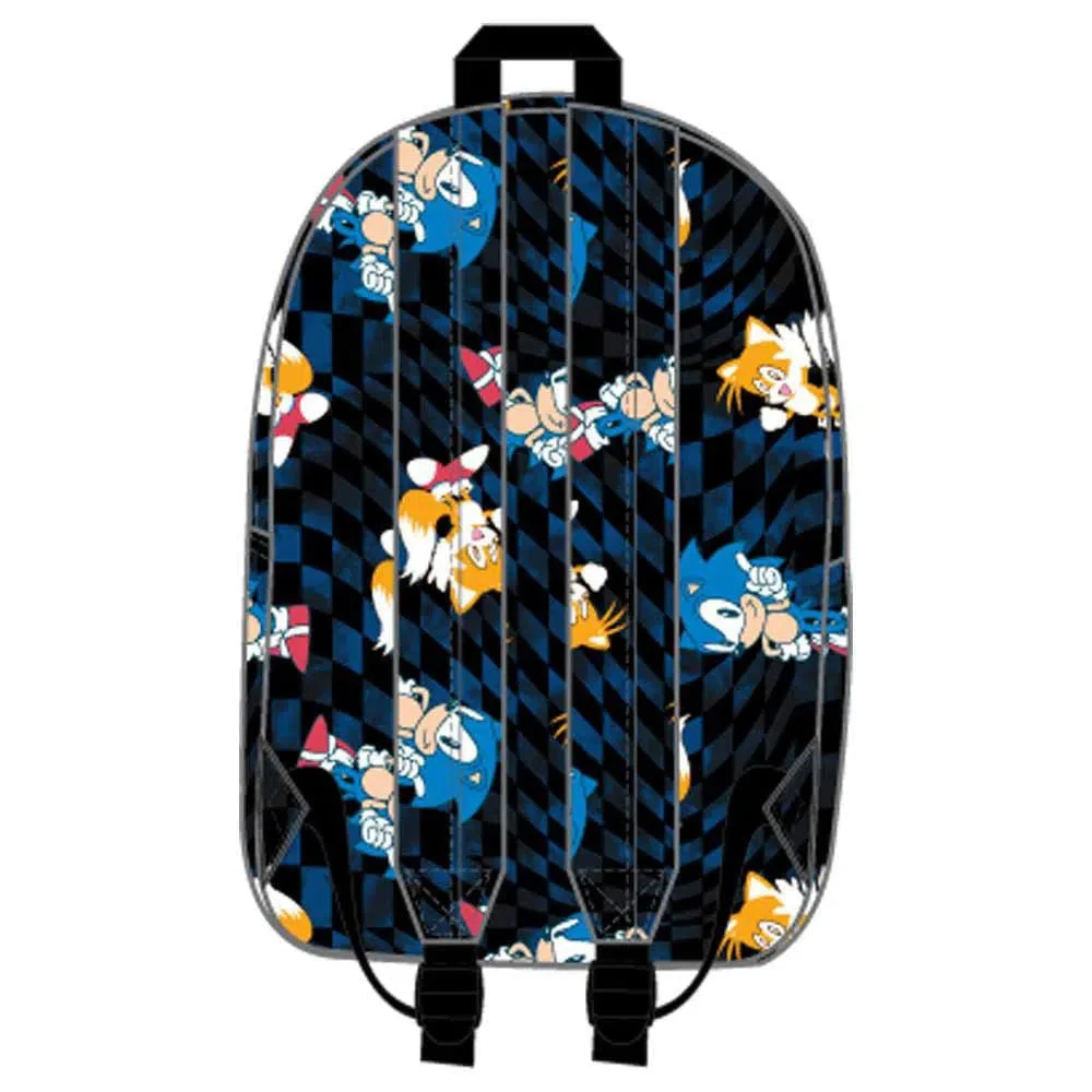 Sonic the Hedgehog - Sonic & Tails Laptop Backpack (All Over Print, Sublimated) - Bioworld - Image 2