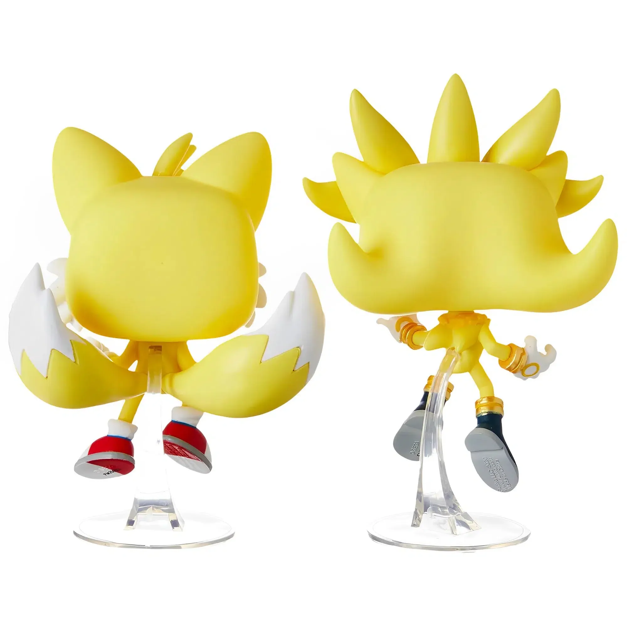 Sonic the Hedgehog - Super Tails & Super Silver 2-Pack Figures - Funko - Pop! Games Series - Image 3