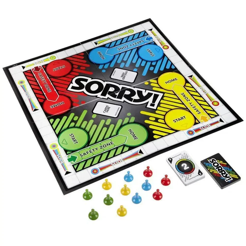Sorry! - Competitive Racing Board Game for Family, and Children (2-4 Players, Ages 6+) - Hasbro Gaming - Image 5