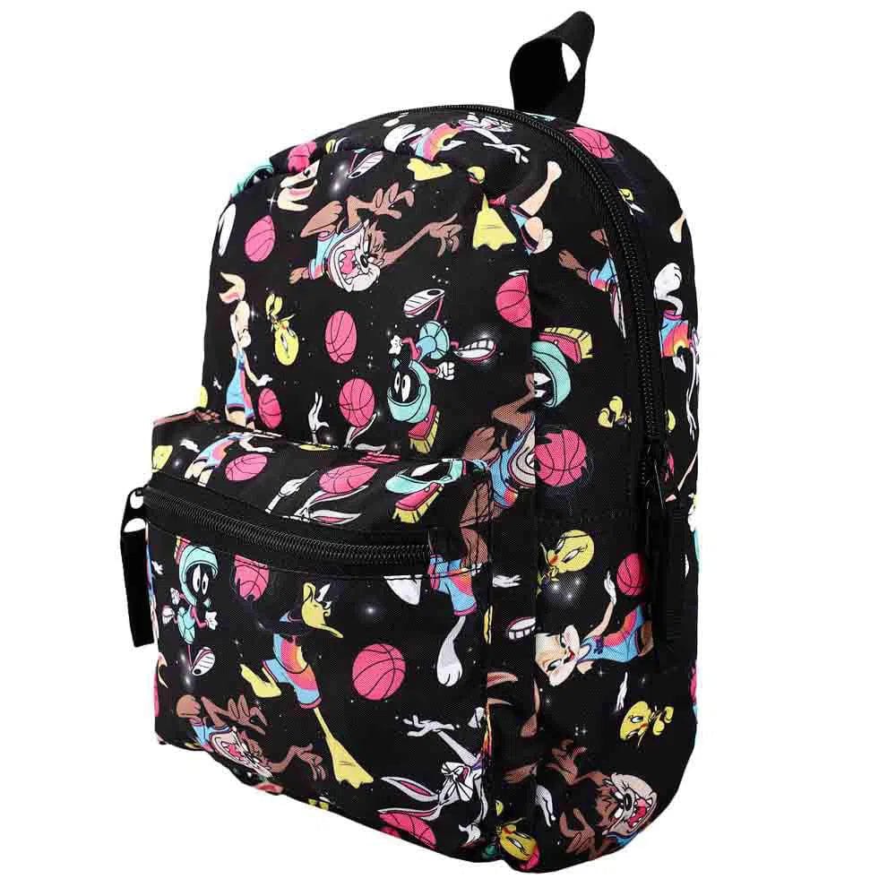 Space Jam: A New Legacy - Looney Tunes Characters & Basketballs Mini Backpack (All Over Print) - Bioworld - Image 3
