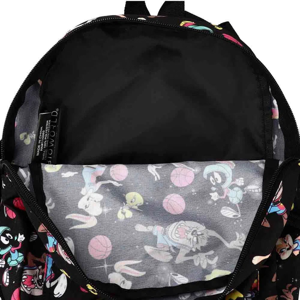 Space Jam: A New Legacy - Looney Tunes Characters & Basketballs Mini Backpack (All Over Print) - Bioworld - Image 5