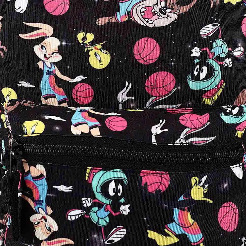 Space Jam: A New Legacy - Looney Tunes Characters & Basketballs Mini Backpack (All Over Print) - Bioworld - Image 6
