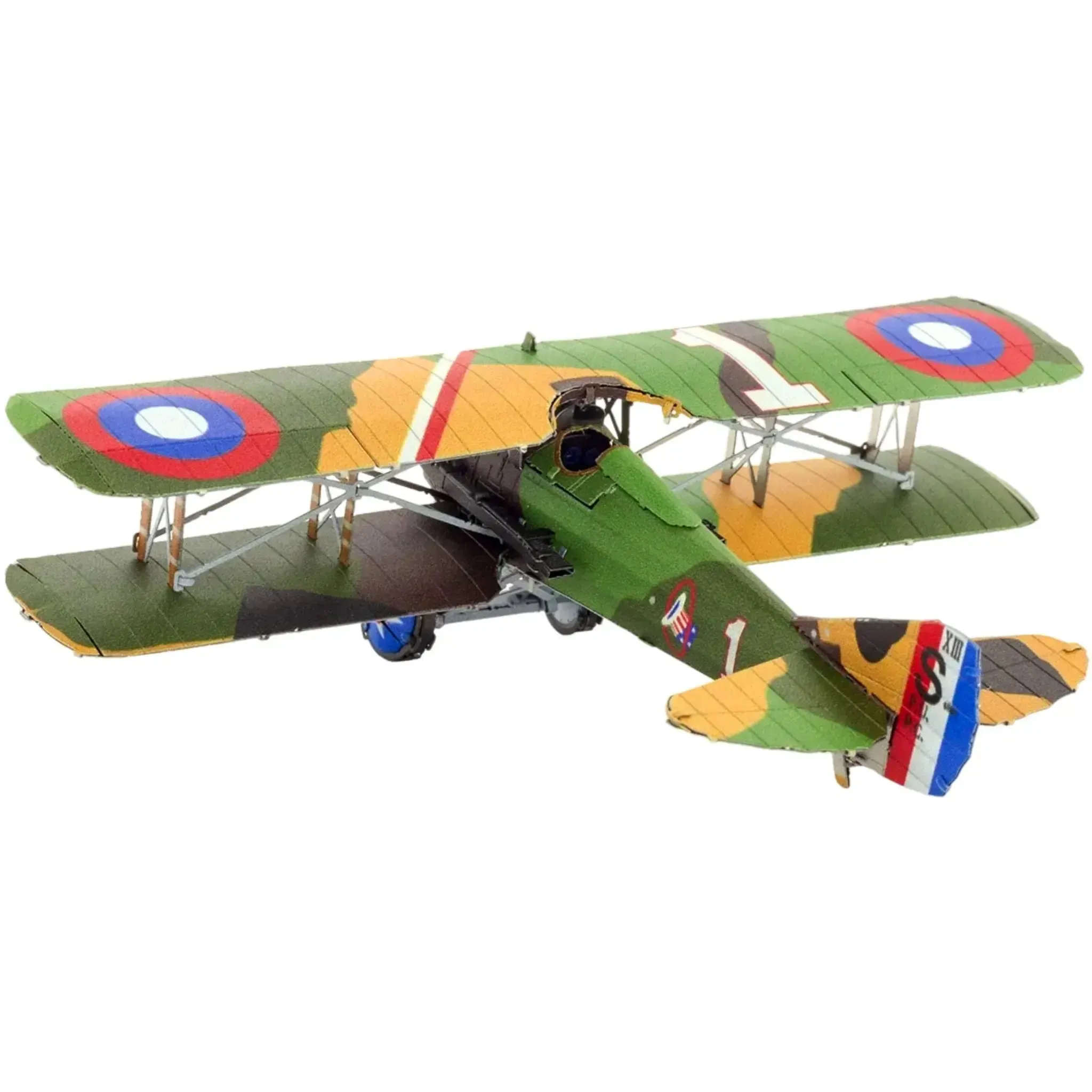 SPAD S.XIII Plane Figure Model Kit (1:58 Scale, Steel, Moderate Difficulty) - Fascinations - Metal Earth Series - (2024) - Image 6