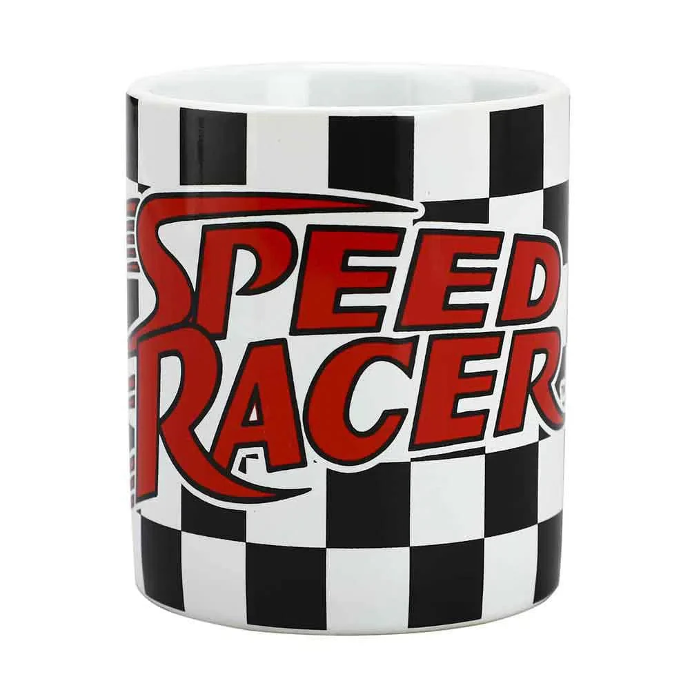 Speed Racer - Checkered Flag & Logo Mug (Ceramic, 16 oz.) - Bioworld - Image 3