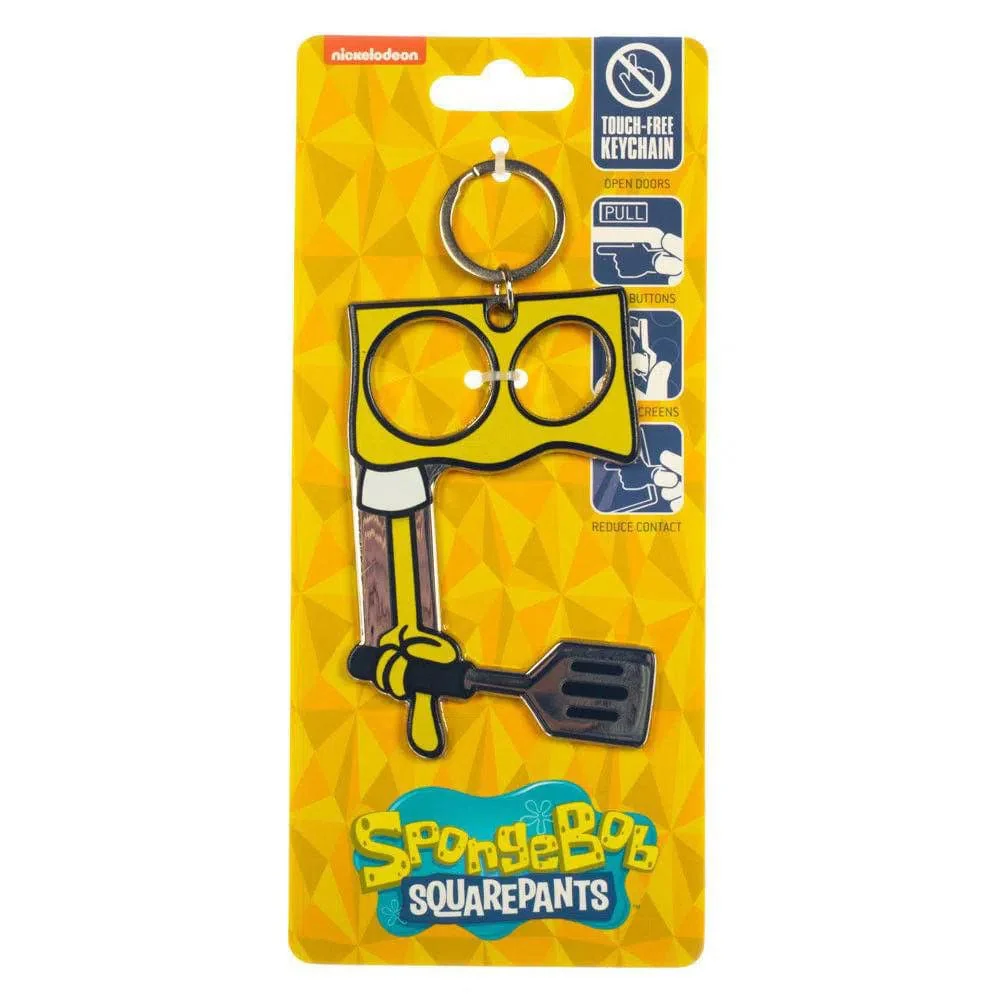 SpongeBob SquarePants - Grillmaster Touch-Free Keychain - Bioworld