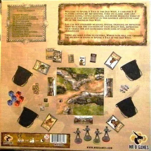 Spurs: A Tale in the Old West - Board Game - Image 2