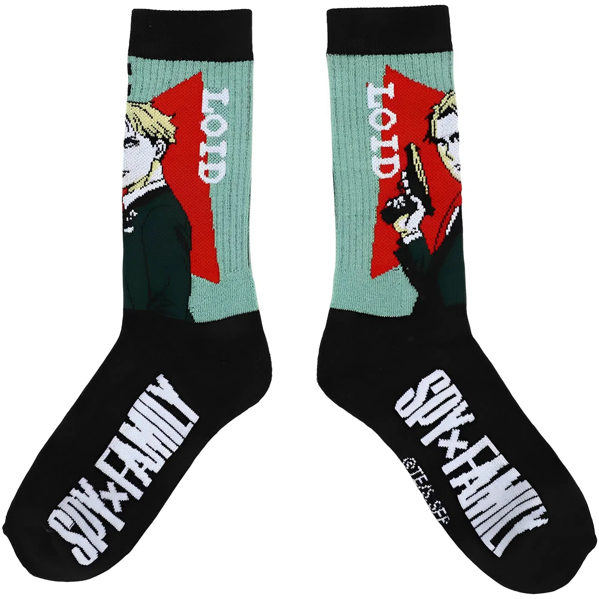 Spy x Family - Loid Crew Socks - Bioworld - Image 2