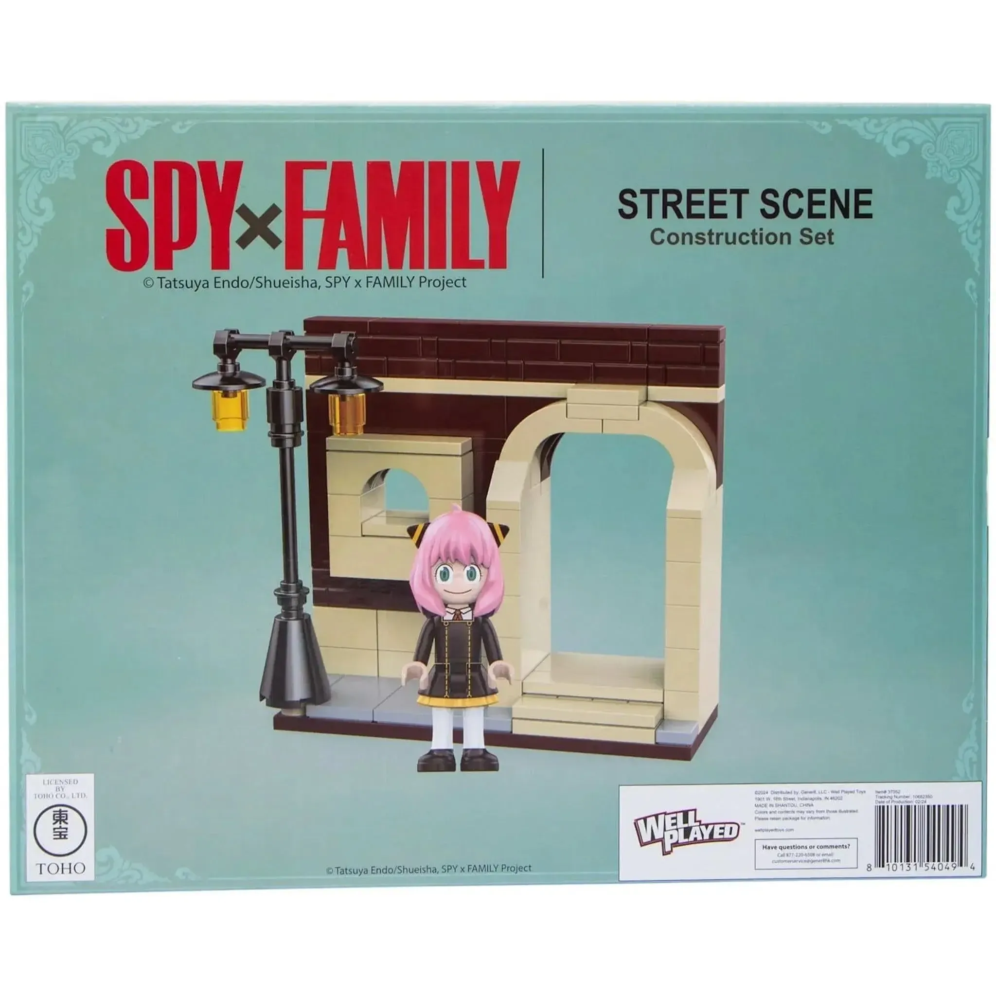 Spy x Family - Street Scene Construction Set (88 Pieces) - Well Played - Snap & Switch Series - (2024) - Image 3