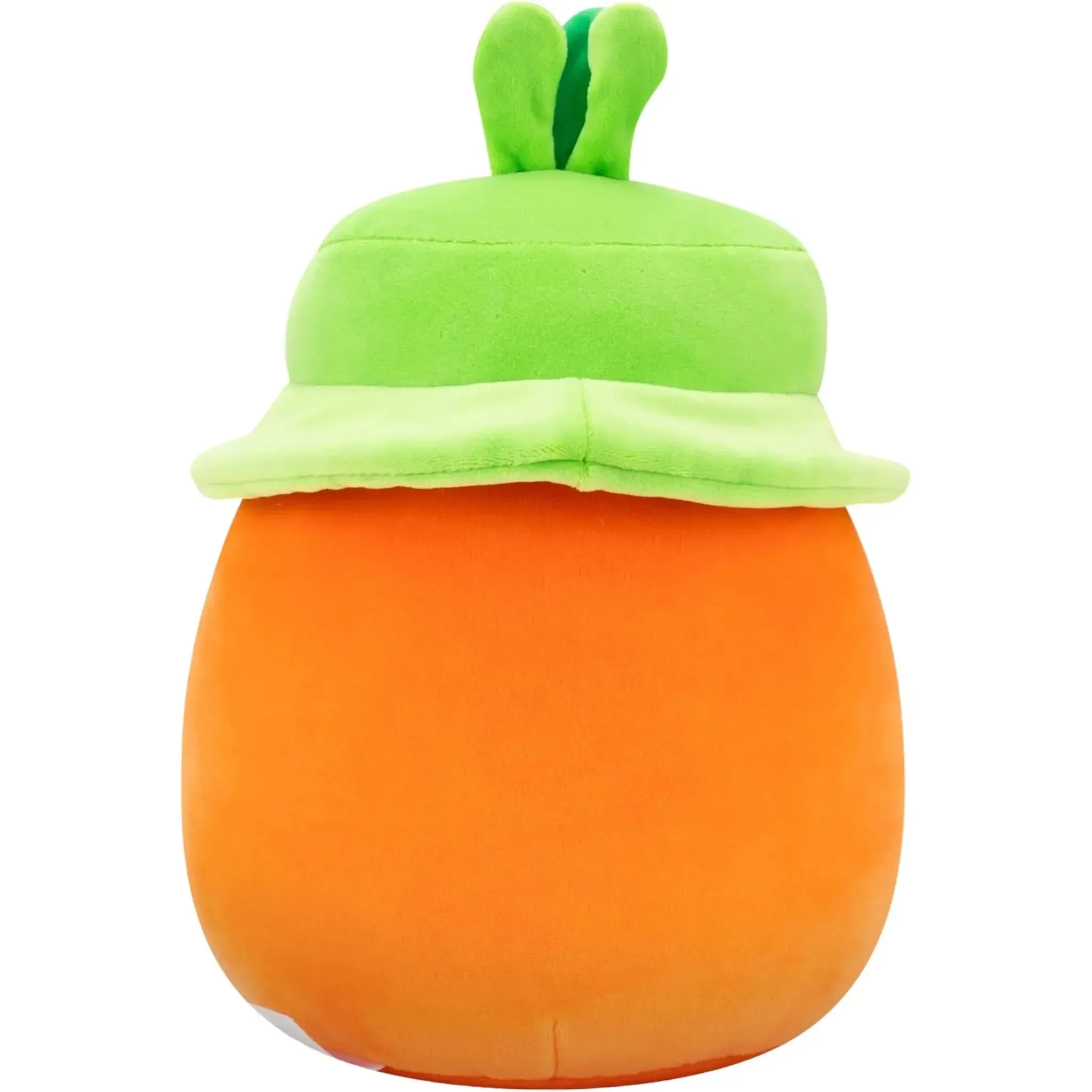 Squishmallows - Caroleena the Orange Carrot with Green Bucket Hat Plush (12") - Jazwares - (2024) - Image 3