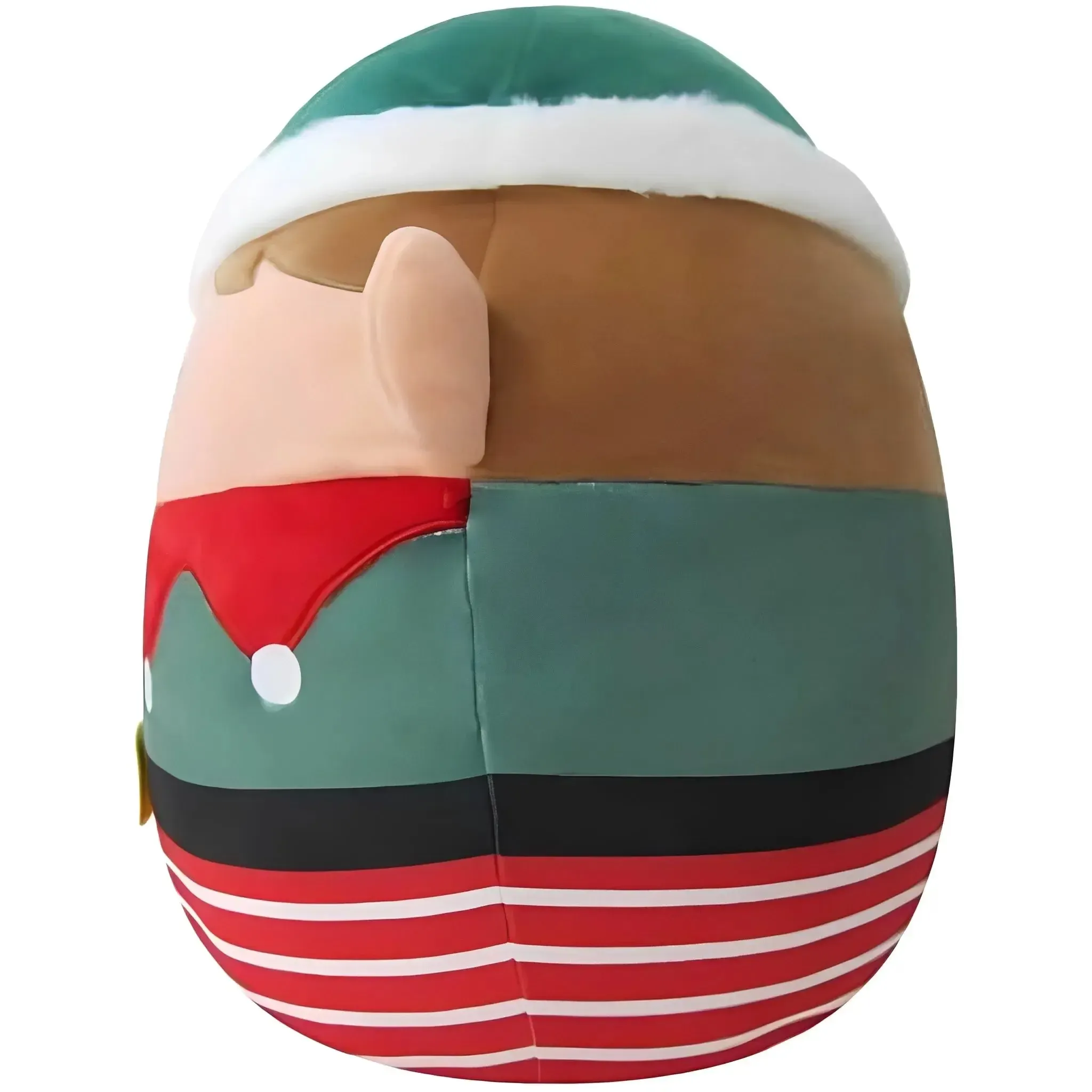 Squishmallows - Christmas Edition Jangle the Elf with Green Hat & Red Striped Outfit Plush (5") - Kellytoy - (2021) - Image 3
