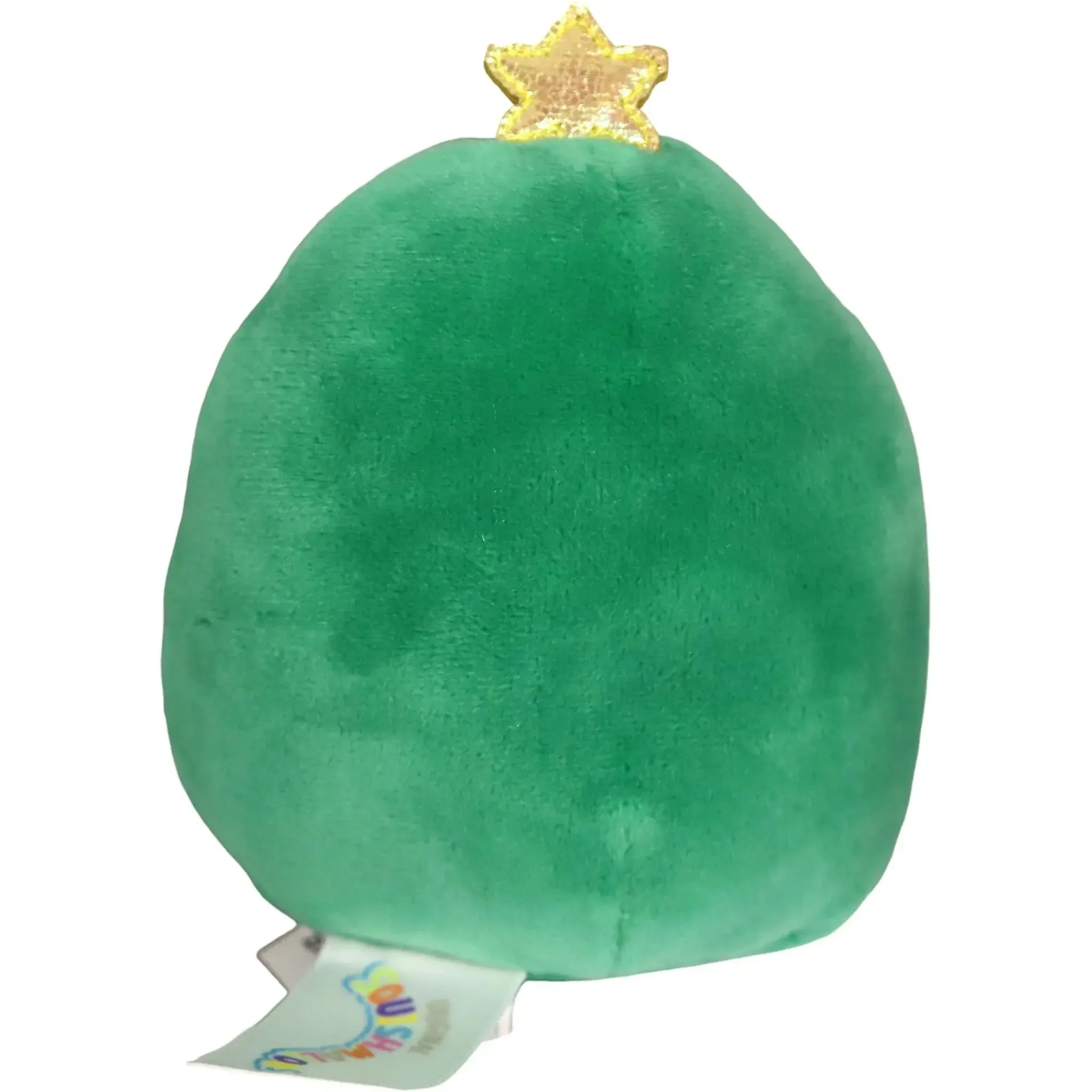 Squishmallows - Christmas Edition Leama the Christmas Tree with Gold Star Crown & Ornaments Plush (5") - Kellytoy - (2021) - Image 2