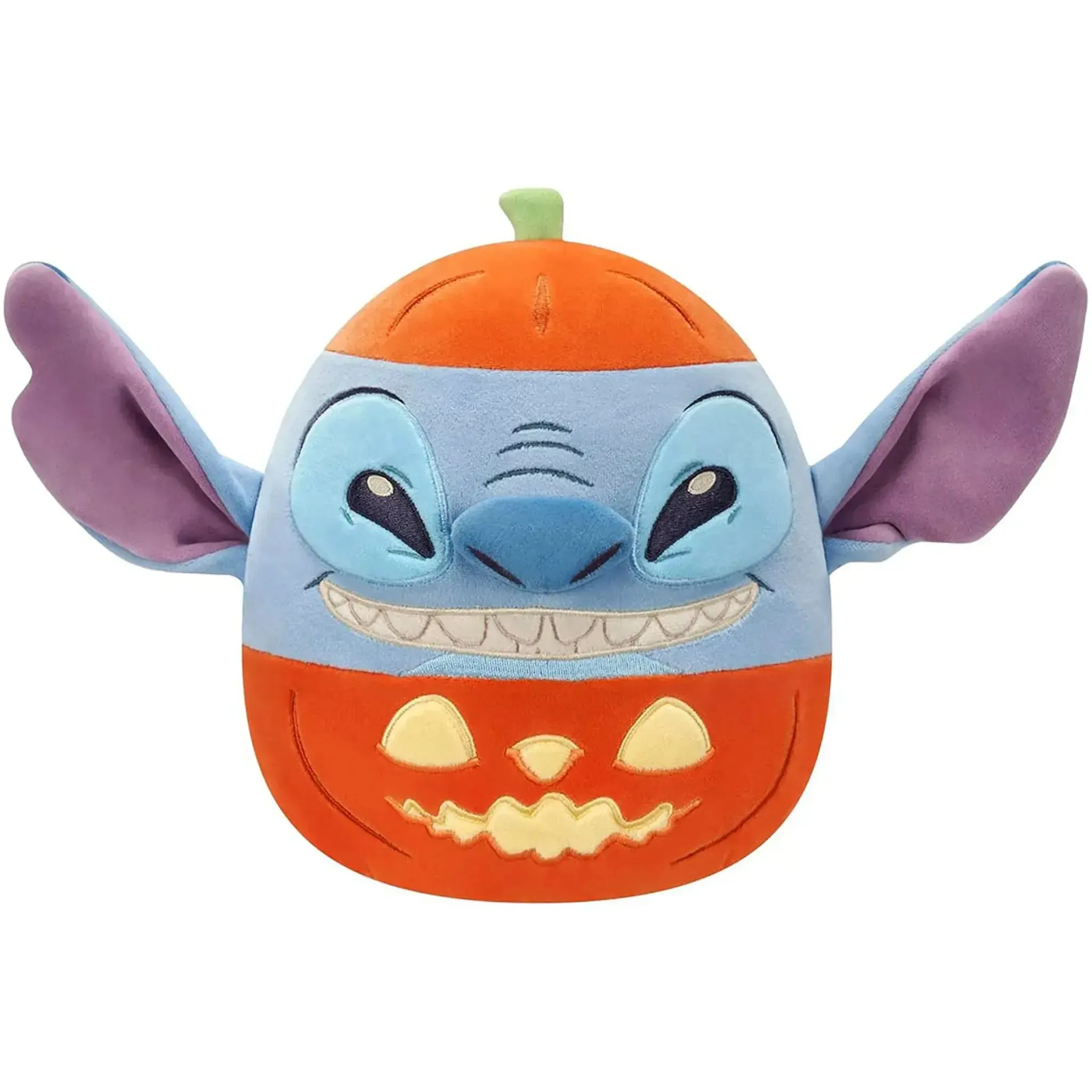 Squishmallows [Disney: Lilo & Stitch] - Halloween Edition Stitch Pumpkin Plush (8") - Jazwares - (2025)