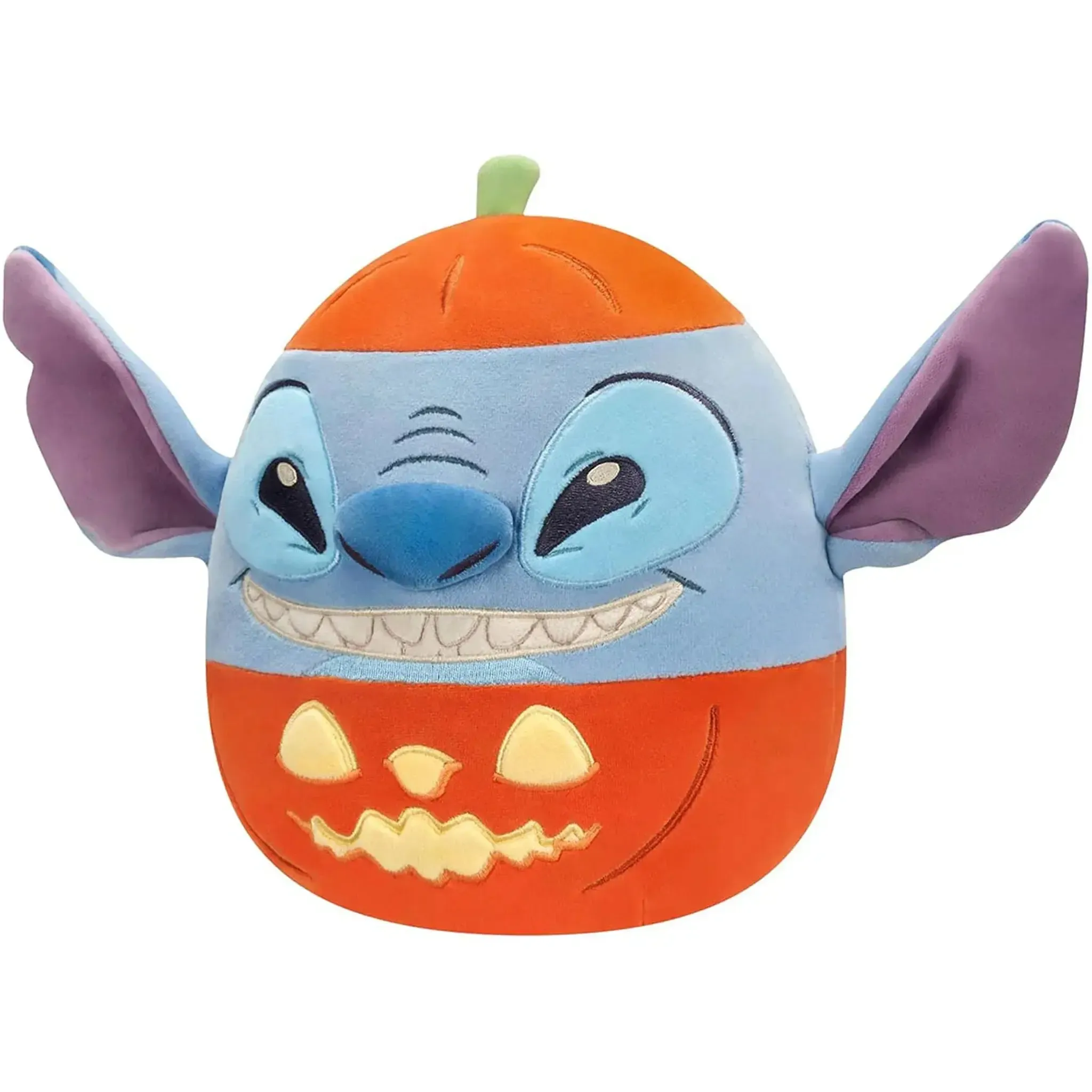 Squishmallows [Disney: Lilo & Stitch] - Halloween Edition Stitch Pumpkin Plush (8") - Jazwares - (2025) - Image 3