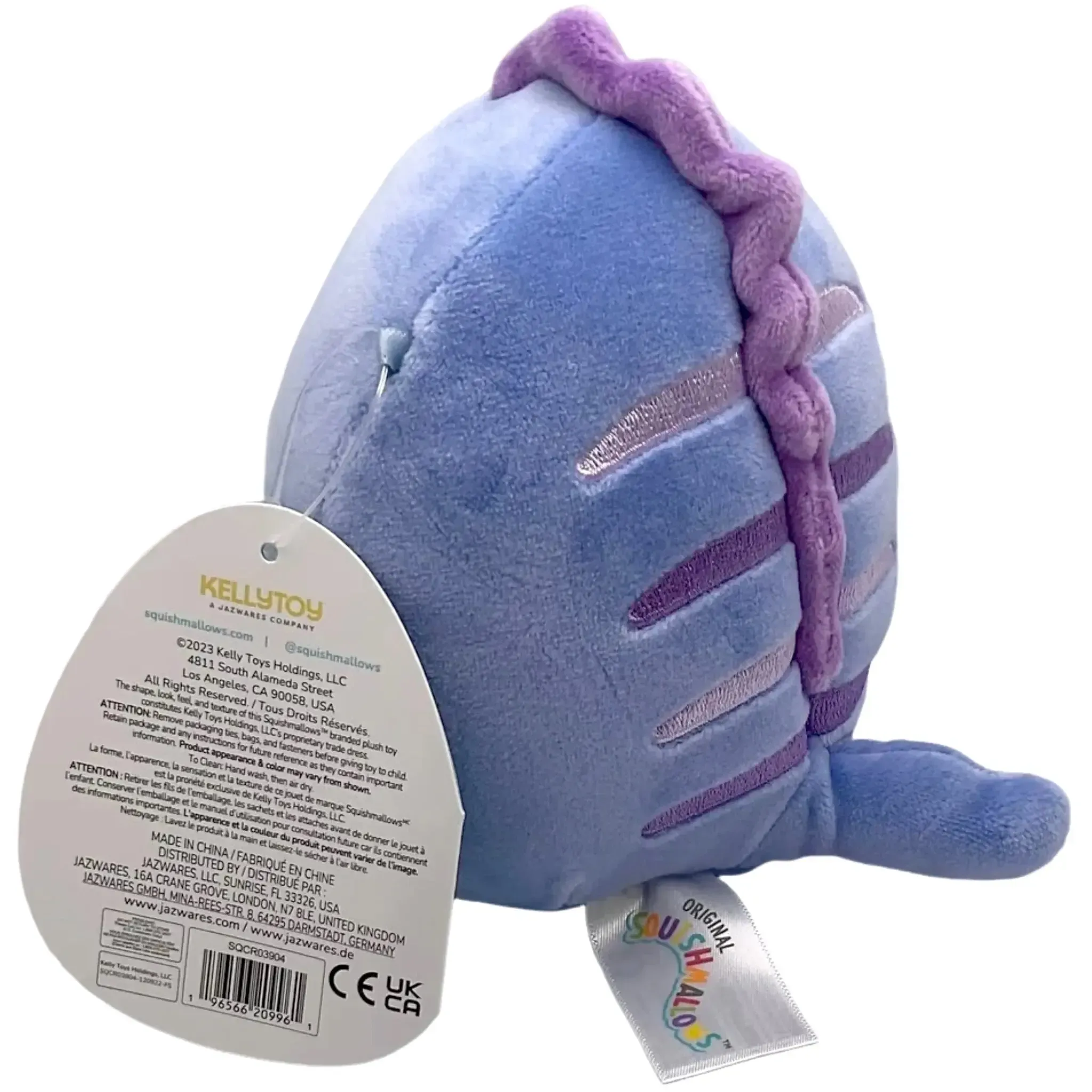 Squishmallows - Donyar the Blue Eel Plush (5") - Jazwares - (2023) - Image 4