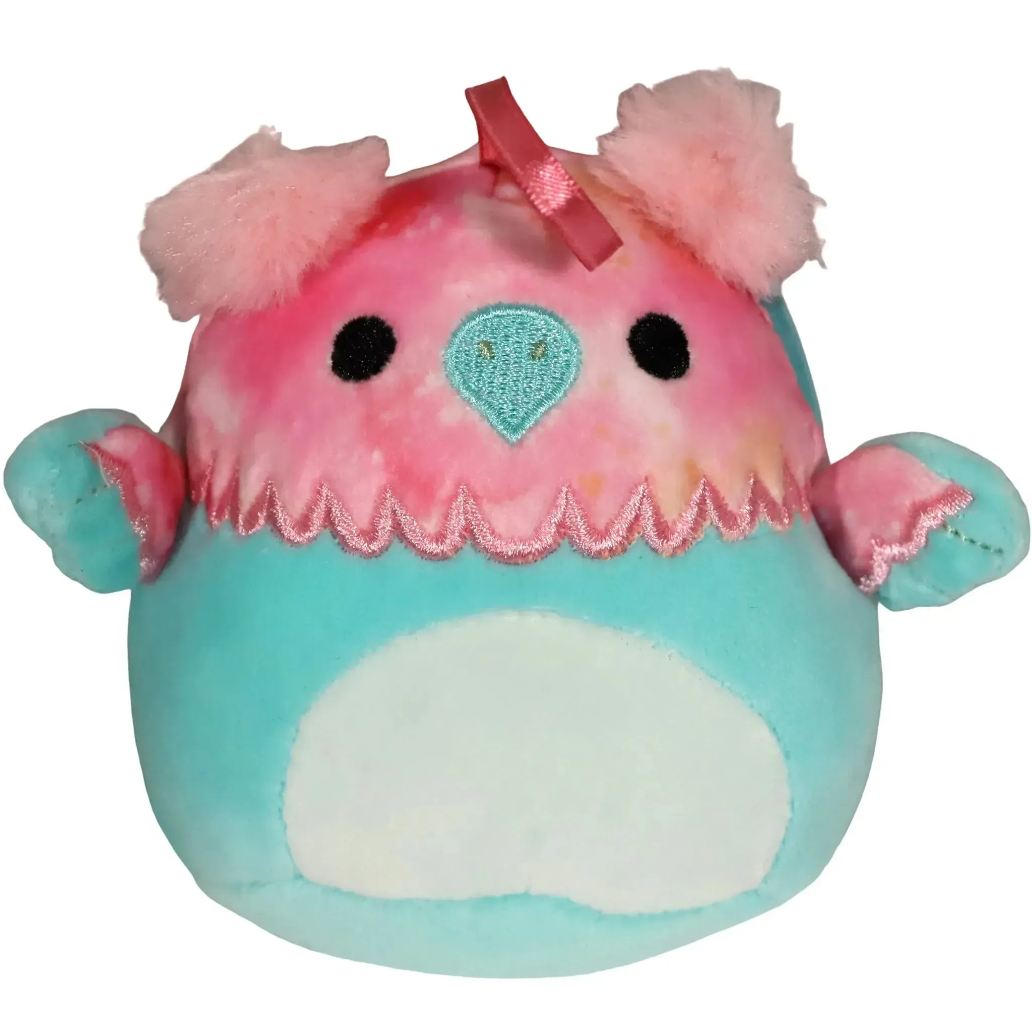 Squishmallows - Gala the Pastel Fantasy Bird Mini Plush Clip-On Keychain (3.5") - Jazwares - (2023)