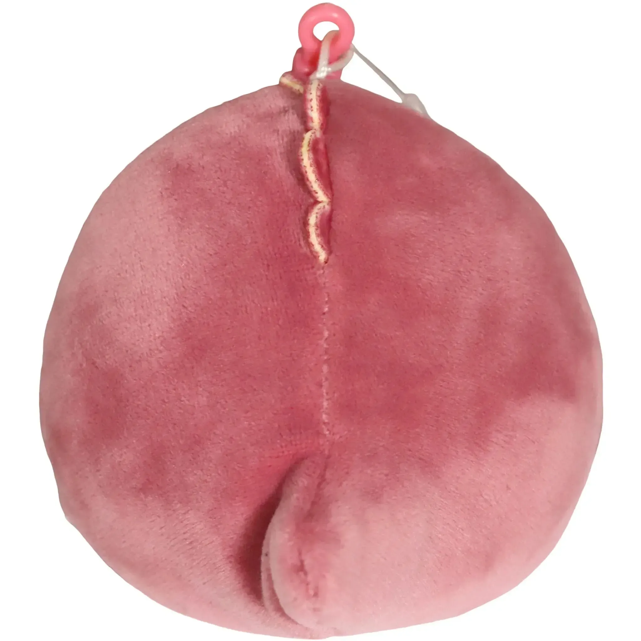 Squishmallows - Poleena the Red Dinosaur Mini Plush Clip-On Keychain (3.5") - Jazwares - (2023) - Image 2