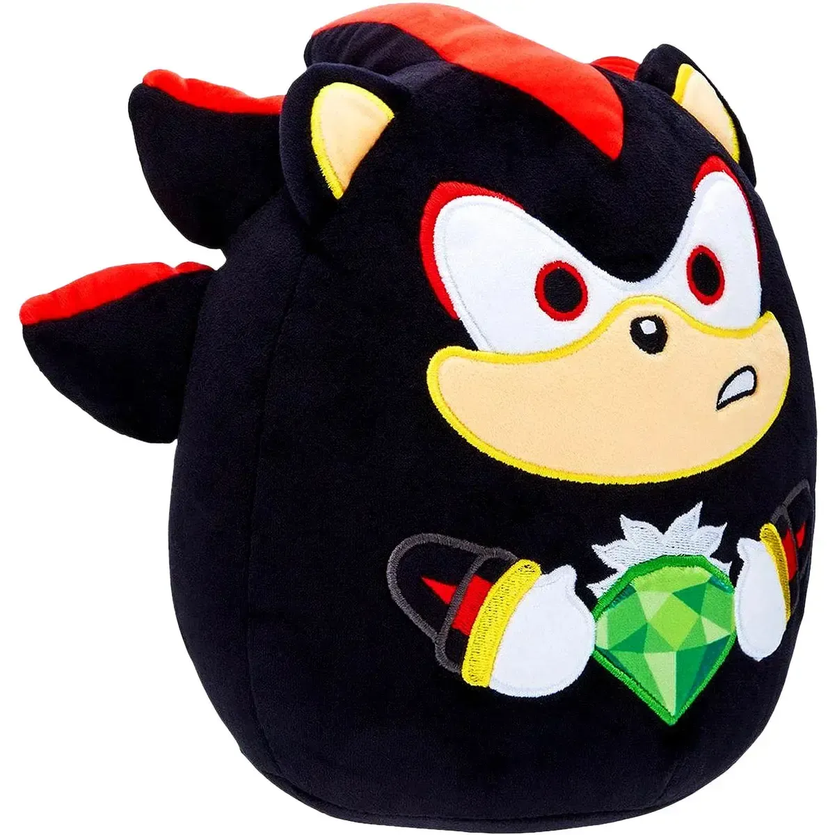 Squishmallows [Sonic the Hedgehog] - Shadow the Hedgehog with Gem Plush (8") - Jazwares - Image 3