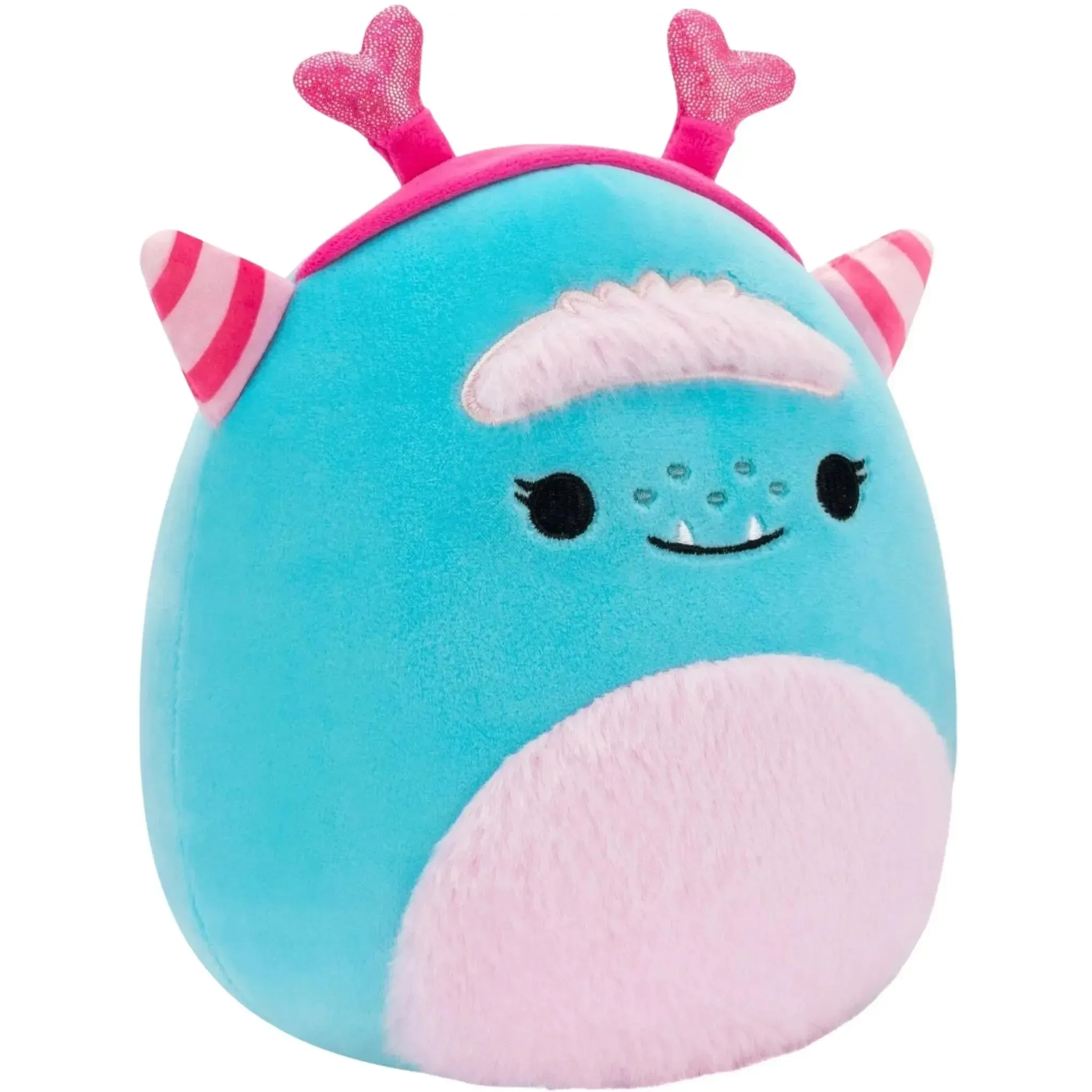 Squishmallows - Valentine’s Edition Alijoon the Blue Yeti with Heart Headband Plush (12") - Jazwares - (2024) - Image 3
