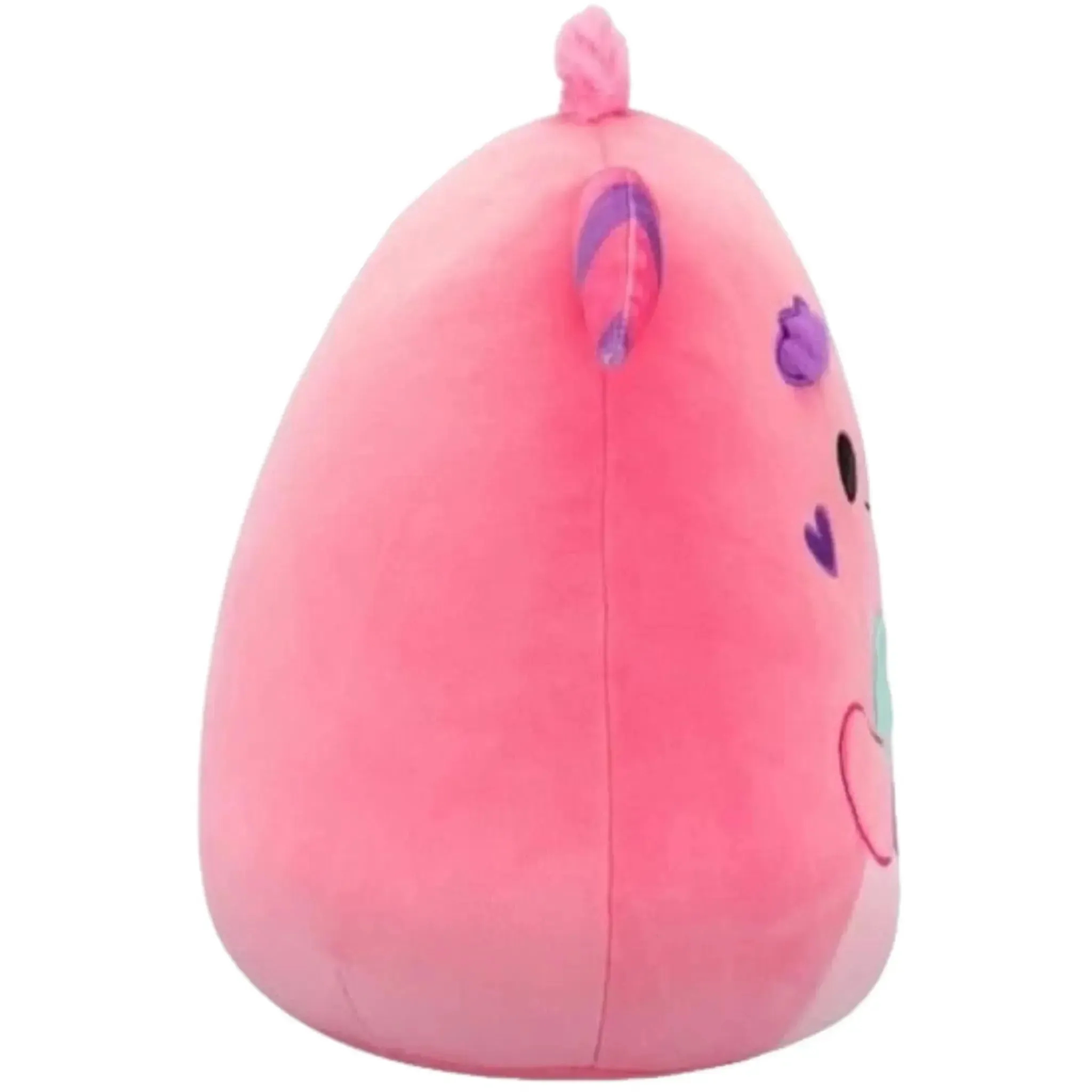 Squishmallows - Valentine’s Edition Purple Heart with Teal Drip Mont Plush (12") - Jazwares - (2024) - Image 3
