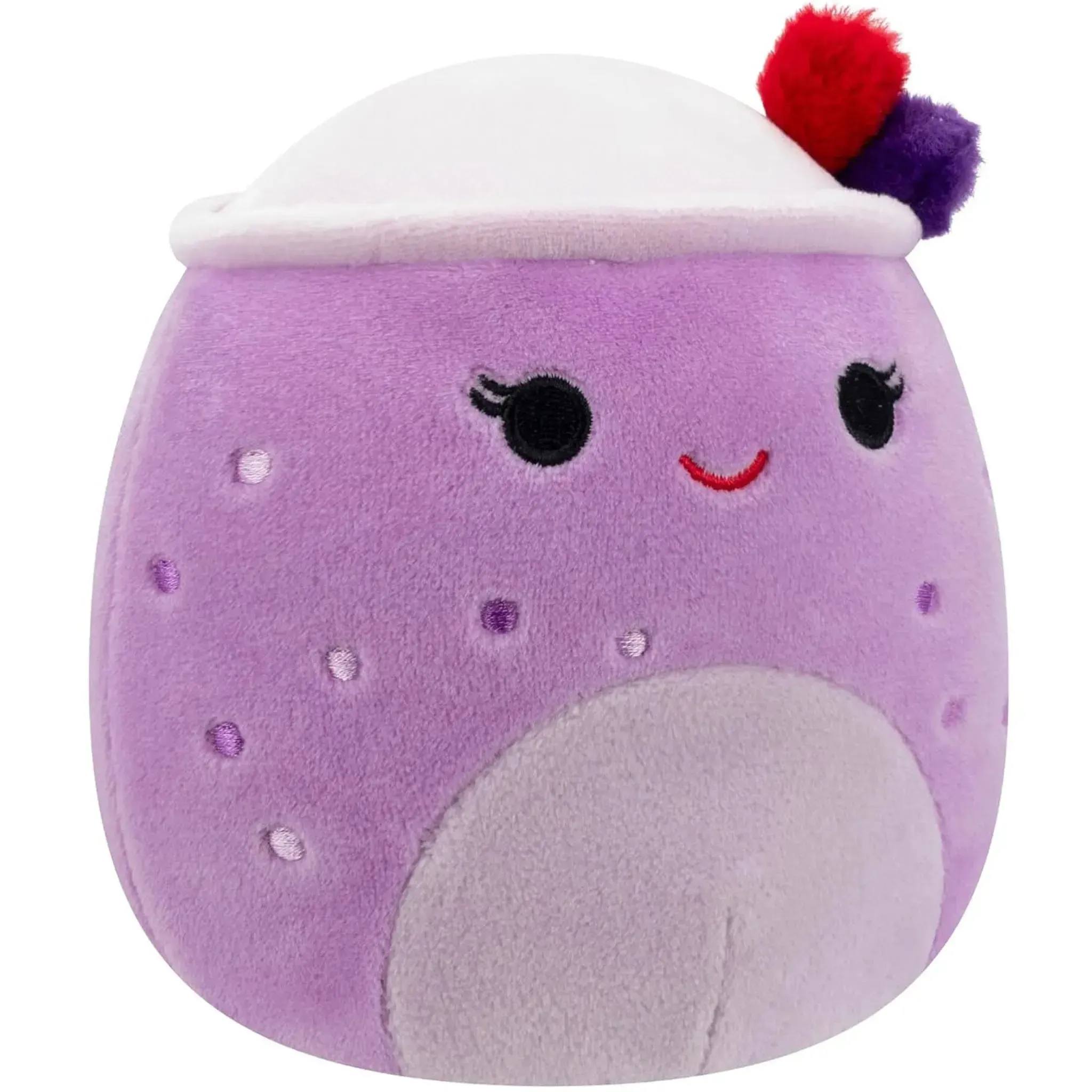 Squishmallows - Vie the Purple Boba Drink Plush (5") - Jazwares - (2022) - Image 4