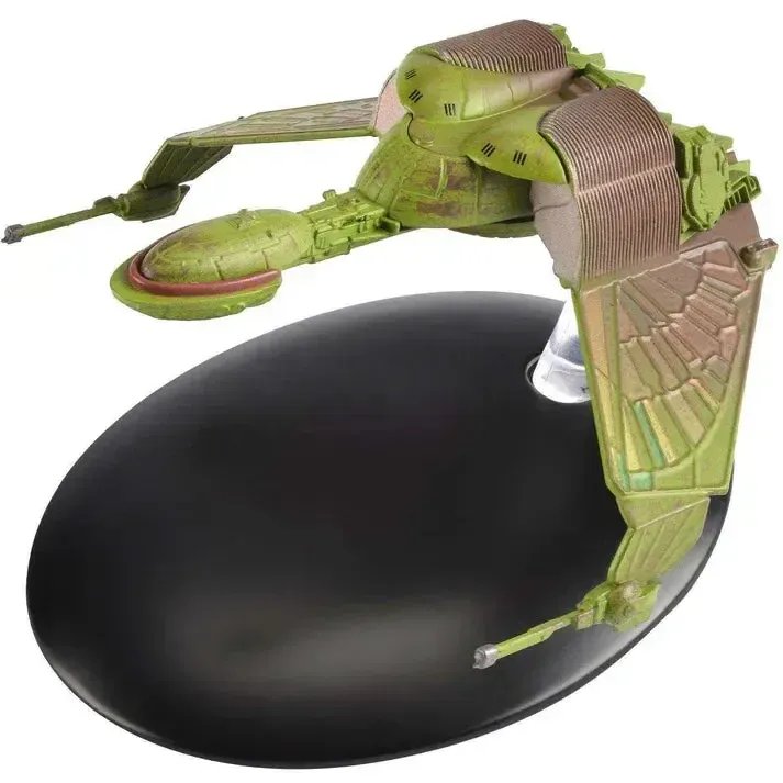 Star Trek - Attack Position Klingon Bird-of-Prey Ship Figure (5") - Eaglemoss - The Official Starships Collection Series