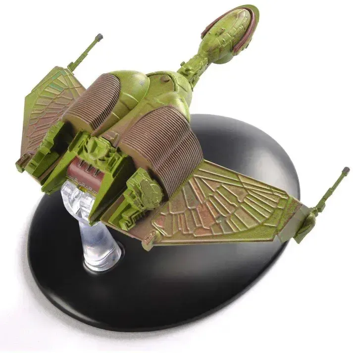Star Trek - Attack Position Klingon Bird-of-Prey Ship Figure (5") - Eaglemoss - The Official Starships Collection Series - Image 2