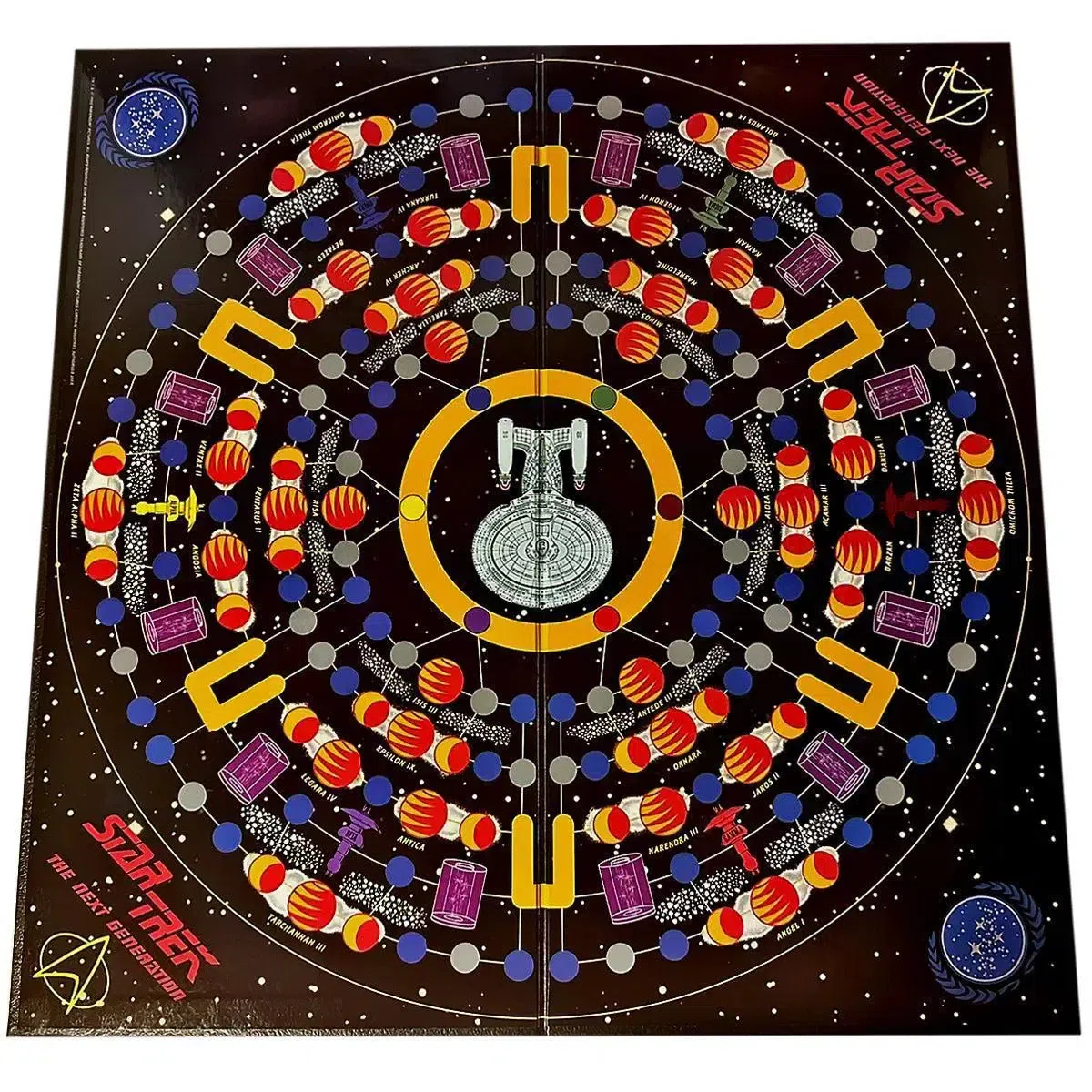 Star Trek: The Next Generation [Game of the Galaxies] - Strategy Exploration Board Game for Family, and Adults (2-6 Players, Ages 6+) - Cardinal Industries - (1993) - Image 4