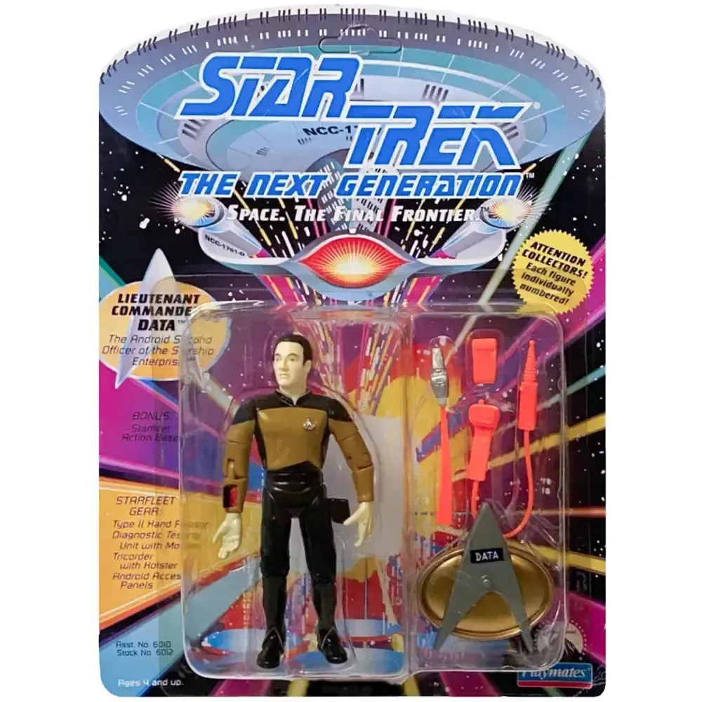 Star Trek: The Next Generation - Lieutenant Commander Data Action Figure (4.75") - Playmates Toys - (1992)