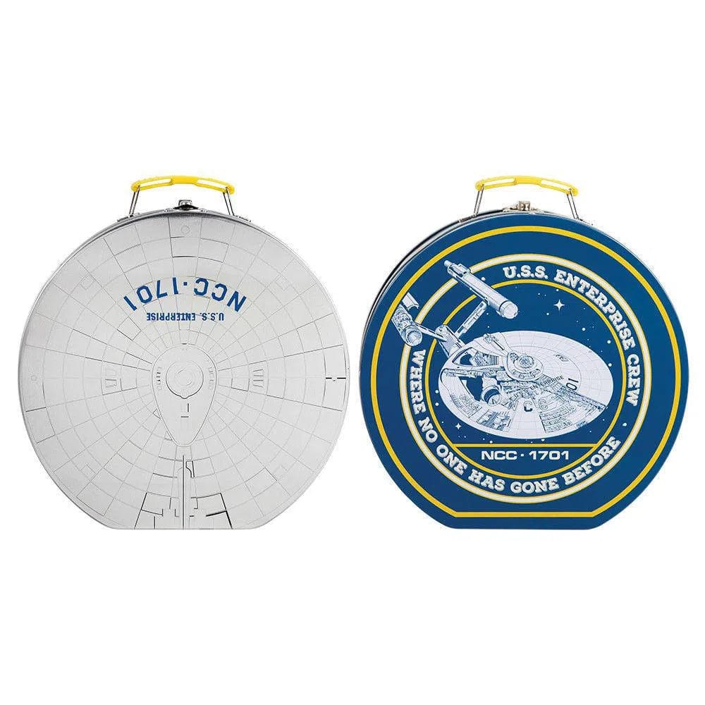 Star Trek - USS Enterprise Shaped Lunchbox (Metal) - Bioworld - Image 3