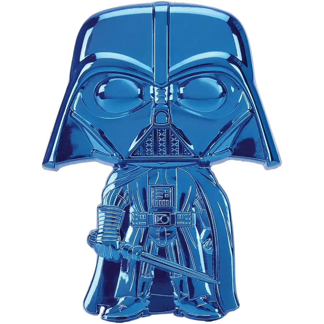Star Wars - Blue Darth Vader Pin Badge (Enamel) - Funko - Pop! Pin Series (49) - Image 2