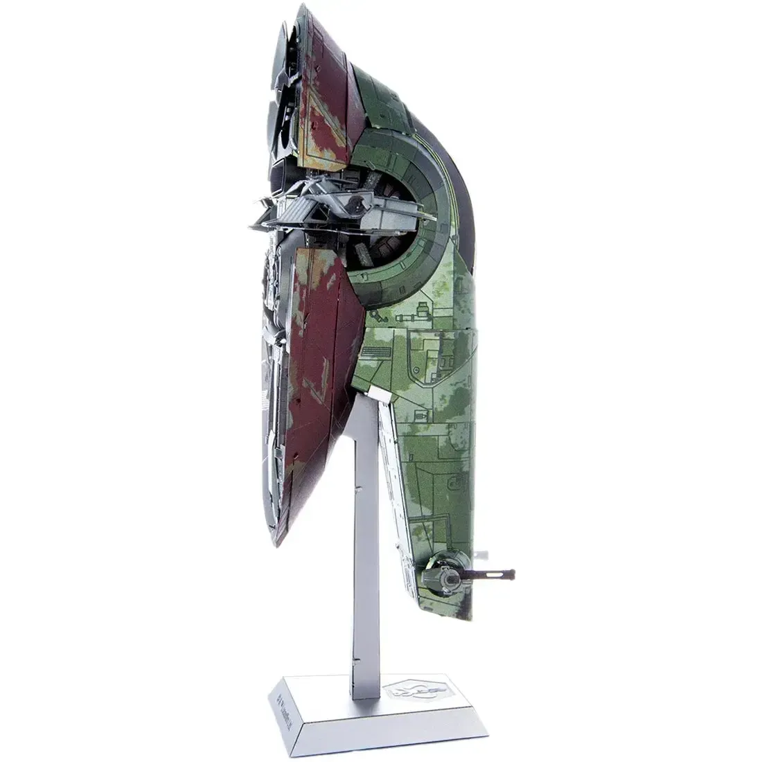 Star Wars - Boba Fett's Starfighter Ship Figure Model Kit (Steel, Challenging Difficulty) - Fascinations - Metal Earth Premium Series - Image 3
