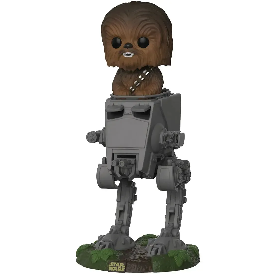Star Wars - Chewbacca with AT-ST Bobble-Head Figure (9") - Funko - Pop! Series (236) - Image 2