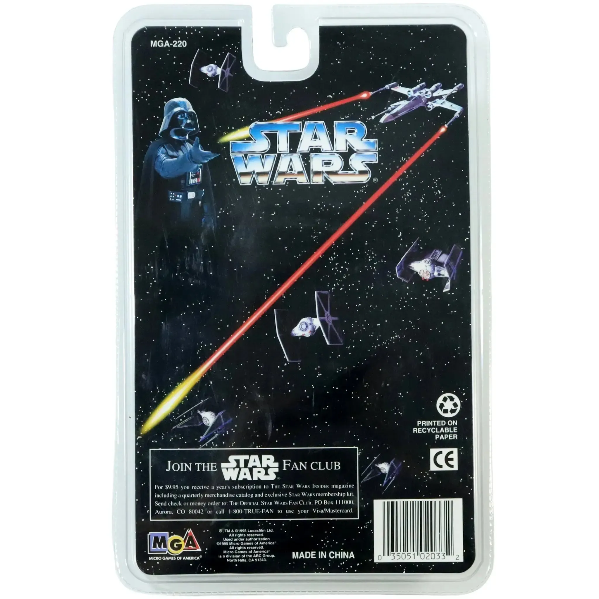 Star Wars - Darth Vader Electronic LCD Handheld Game with Multi-Level Play & Sound (MGA-220) - MGA - (1995) - Image 2
