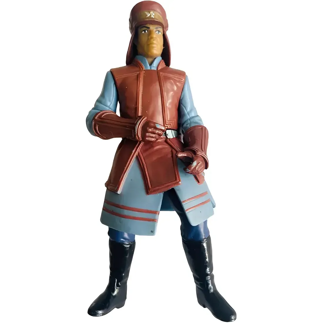 Star Wars: Episode I [The Phantom Menace] - Captain Panaka with Blaster Pistol and Rifle Action Figure (3.75") - Hasbro - CommTech Chip Series Collection 2 (1999) - Image 4